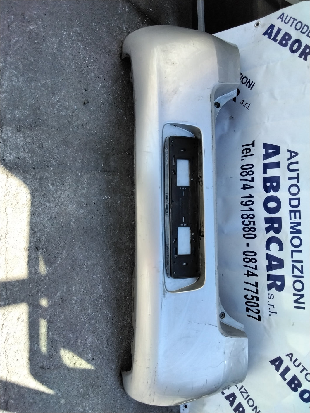 Paraurti posteriore toyota yaris