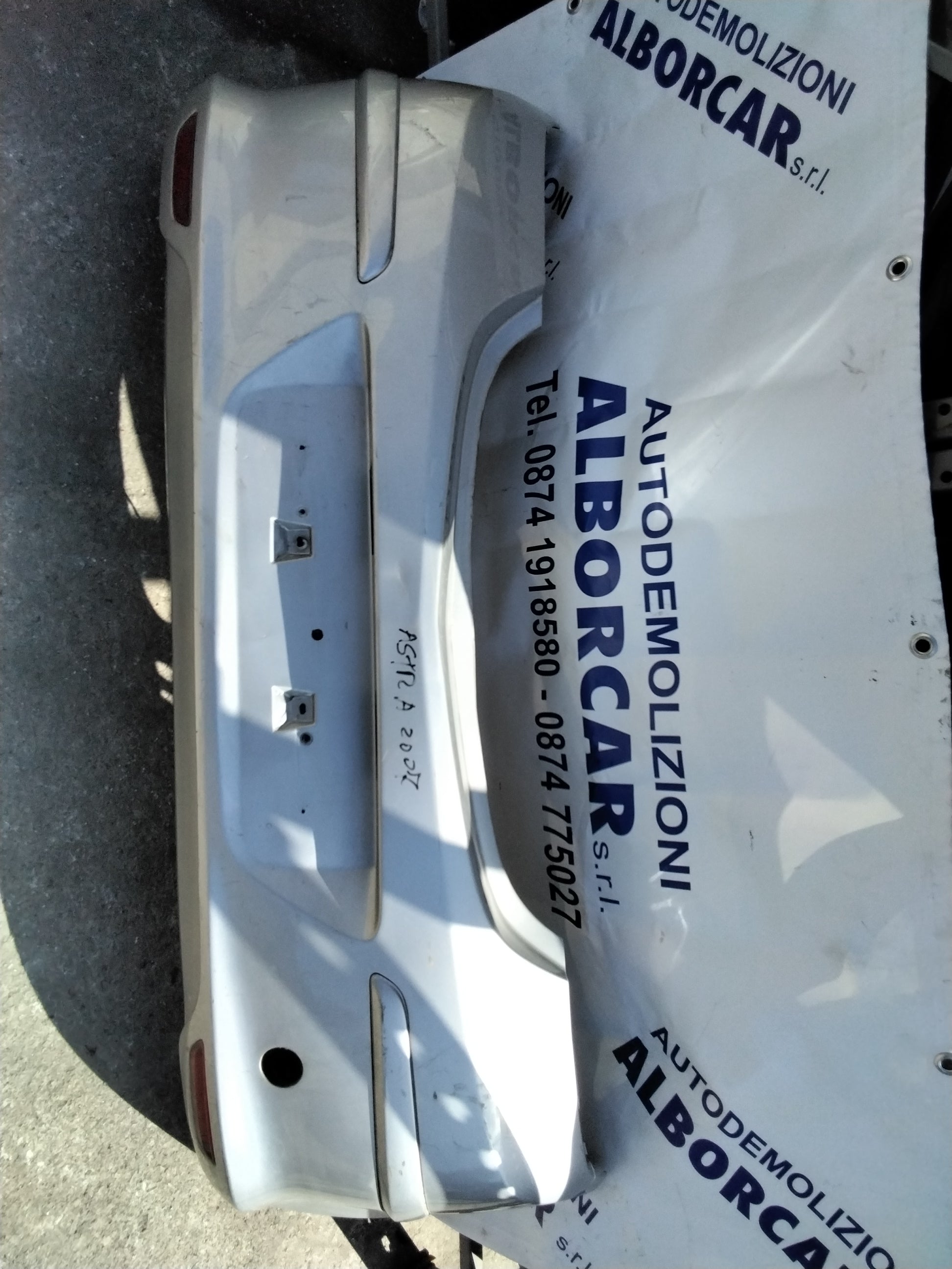 Paraurti posteriore opel astra anno 2007