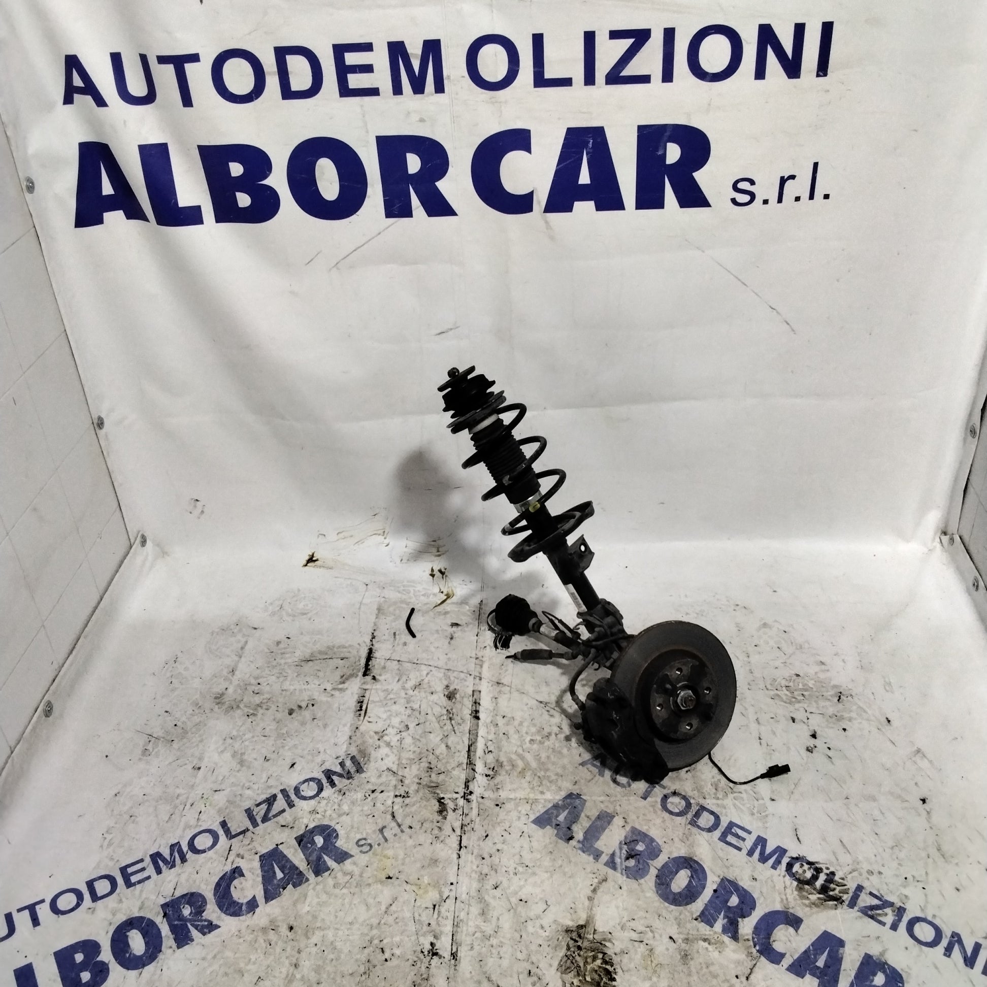 Massa completa anteriore sinistra fiat 500  1.2 benzina codice ammortizzatore 51871427