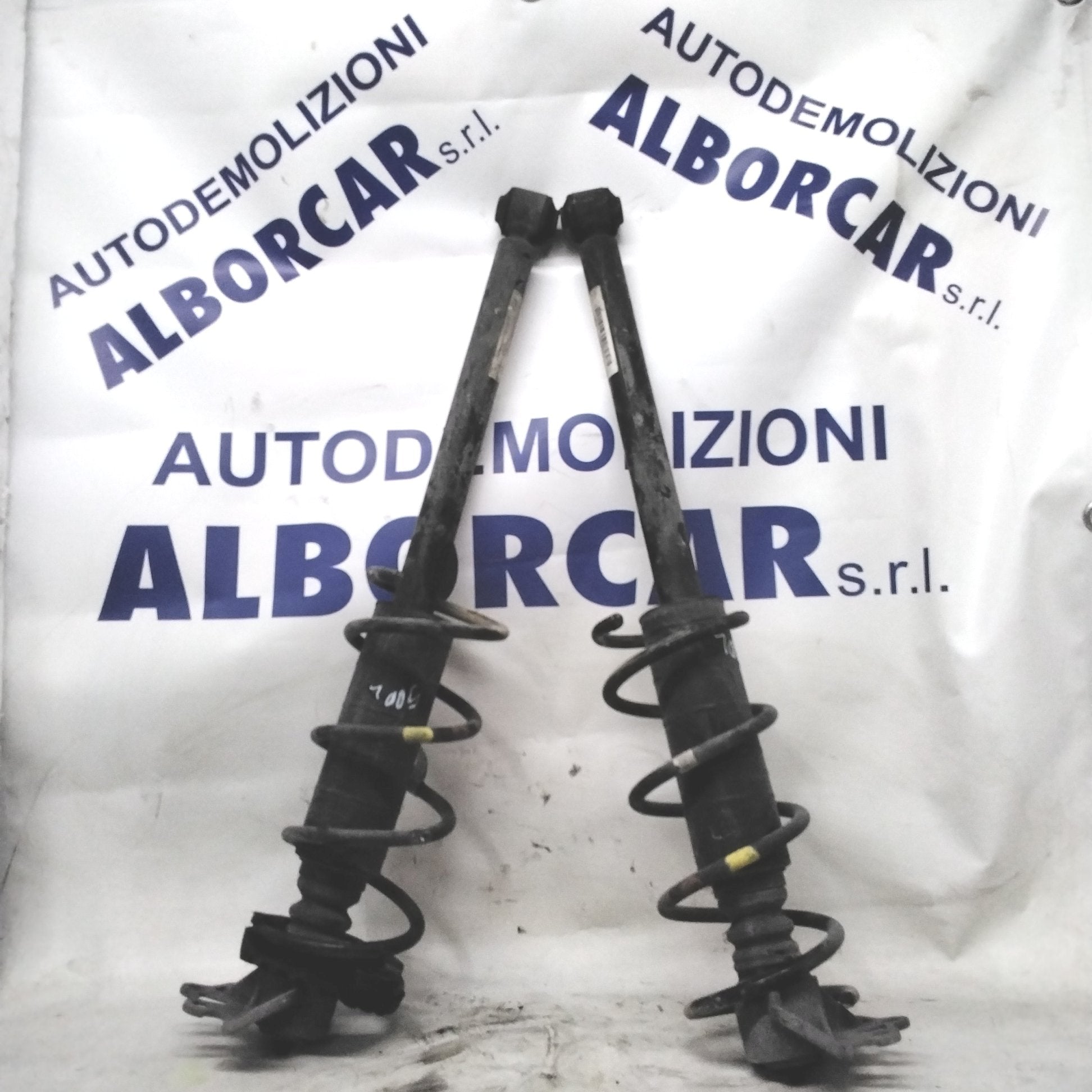Coppia ammortizzatori +molle fiat 500 L