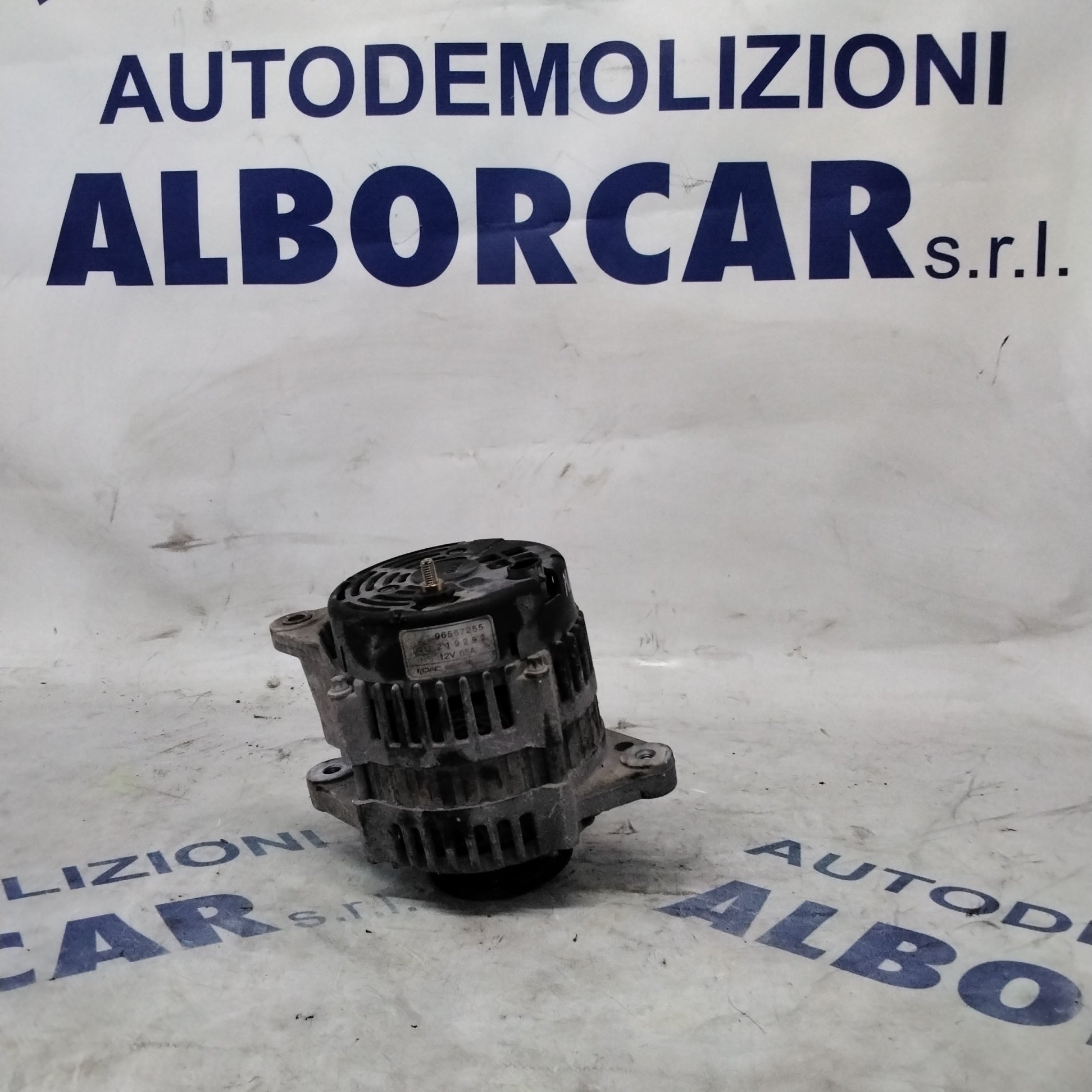 Chevrolet Matiz 800cc alternator from 2005 onwards, part no. 96567255