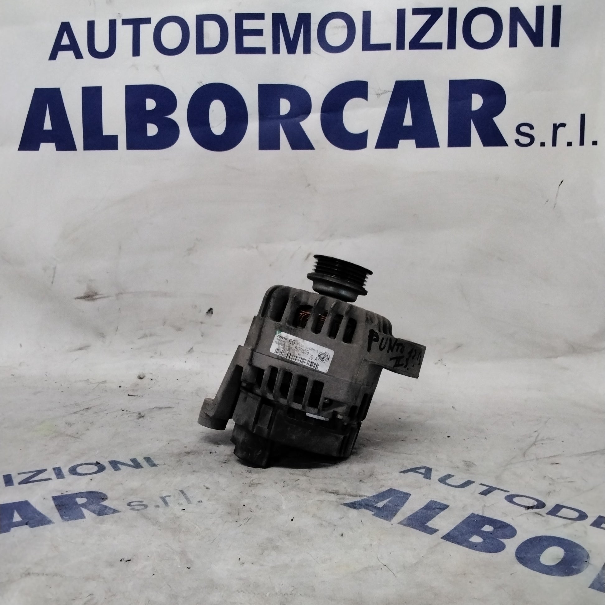 Alternator Fiat Punto second series 1.2 petrol code 51700675