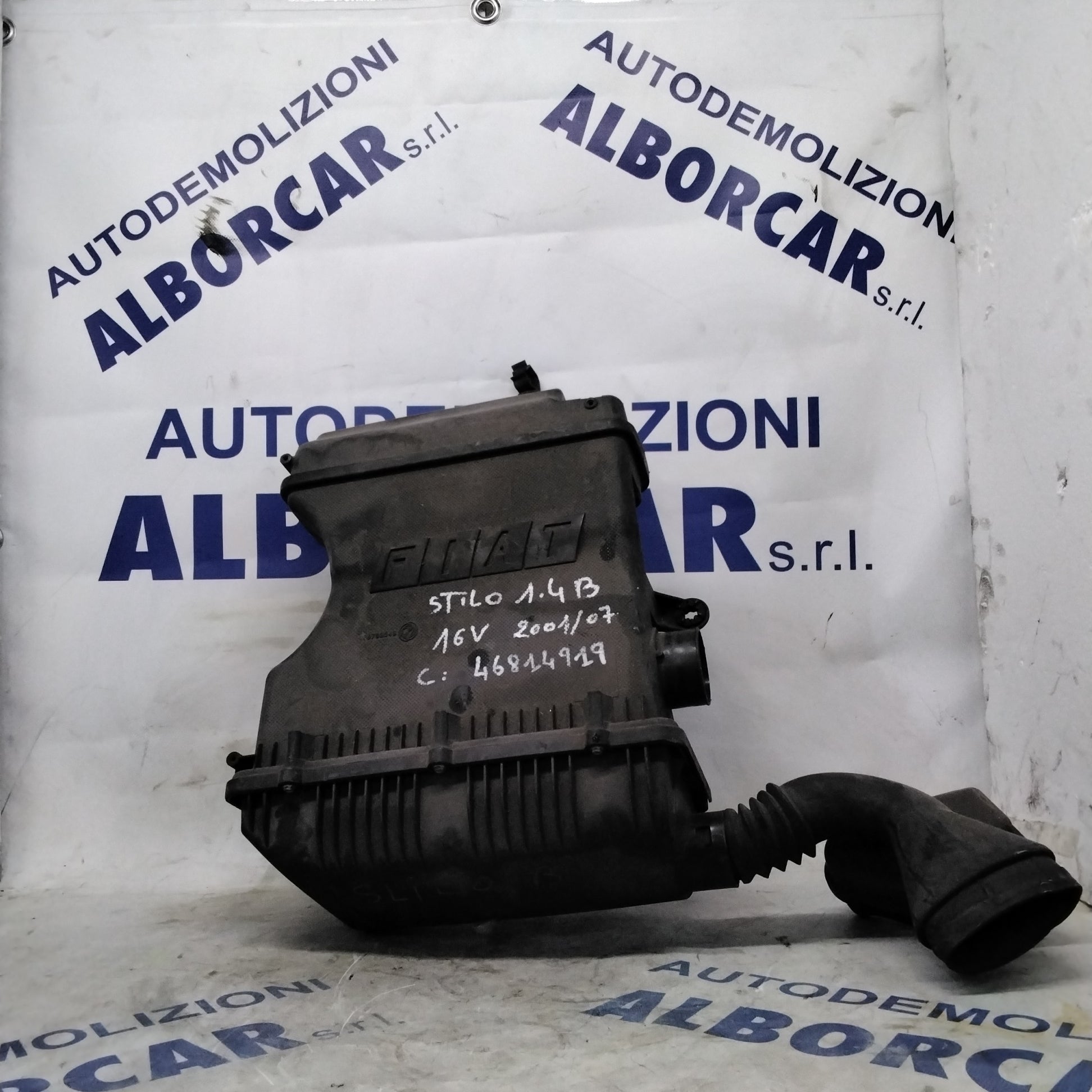 Scatola filtro aria fiat stilo 1.4 benzina 16v anno 2001-2007