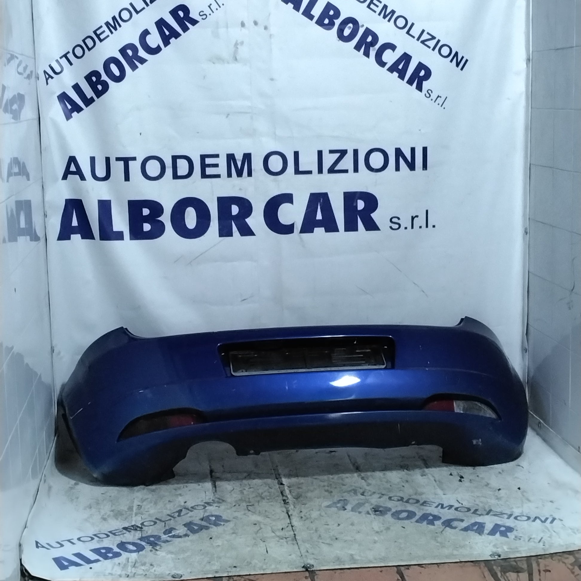 Rear bumper Fiat Grande Punto 1.3 MJT 90hp year 2005-2006