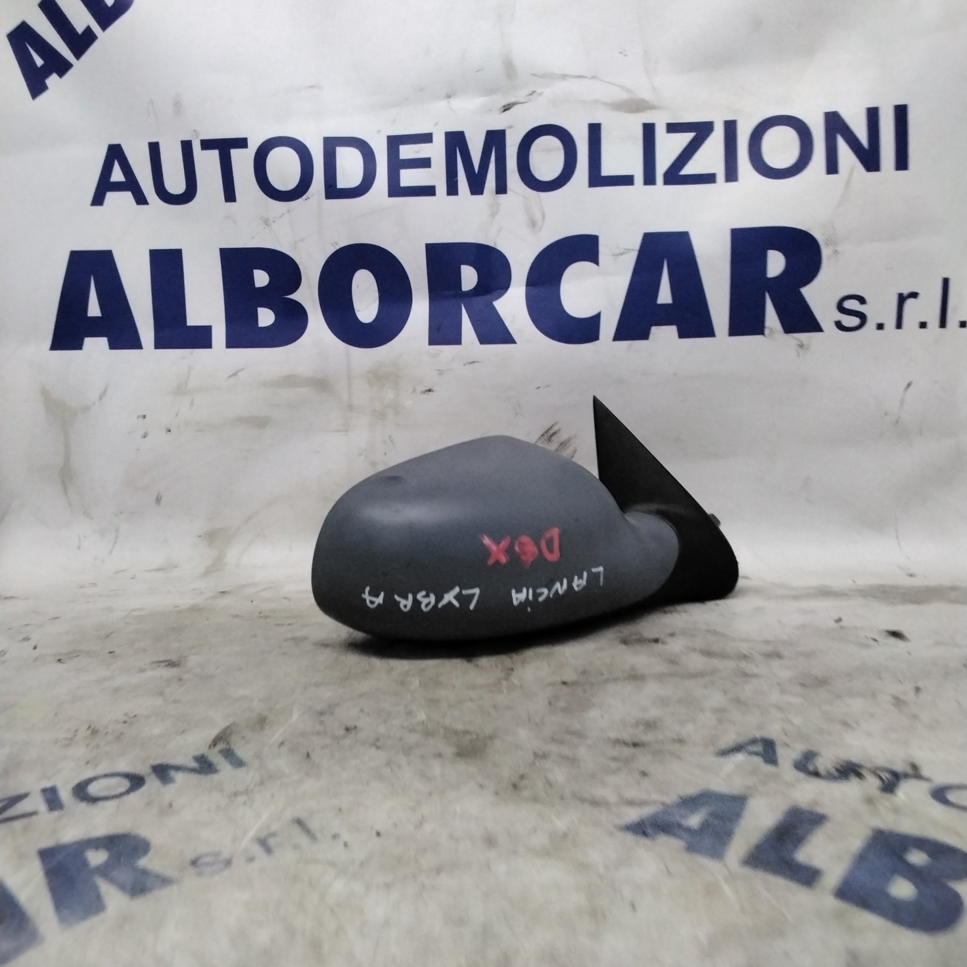 Specchietto retrovisore esterno elettrico destro lancia libra dal 1999-2005 con vetro