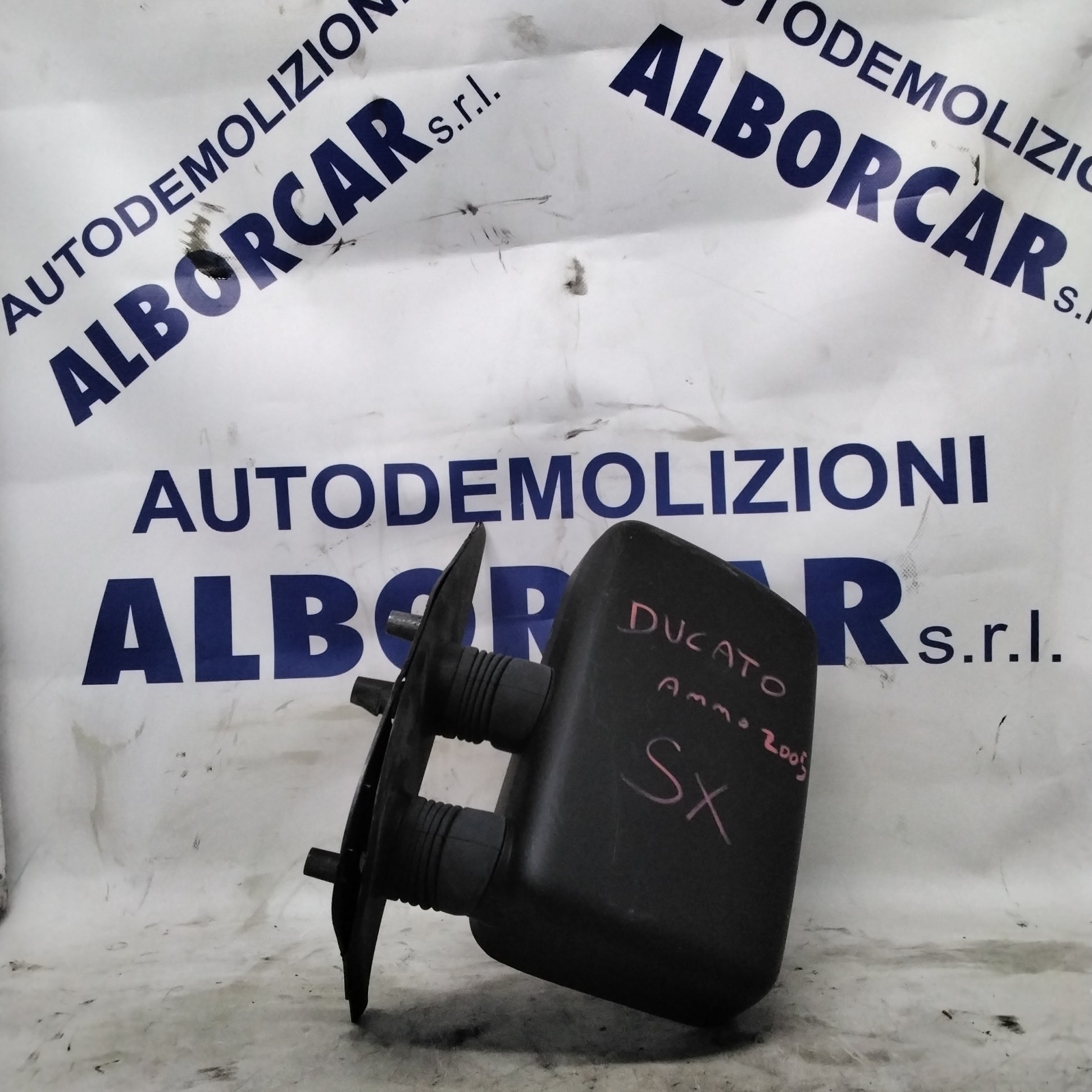 Specchietto retrovisore esterno manuale sinistro fiat ducato anno 2002 con vetro