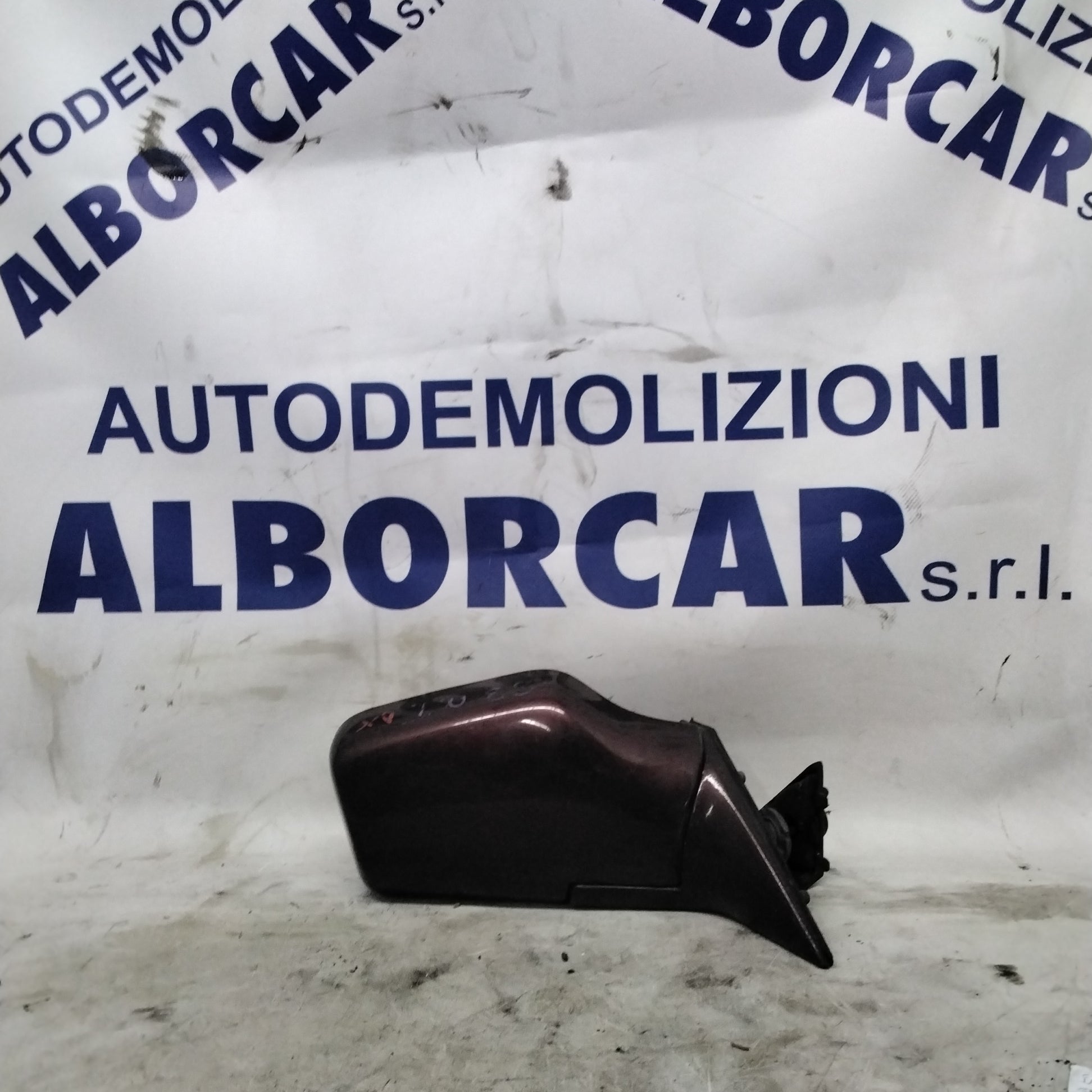 Specchietto retrovisore esterno destro manuale alfa 33 imola anno 1989-1995 con vetro