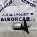 Espejo retrovisor exterior derecho manual Opel Corsa año 2003 - 2004 con cristal
