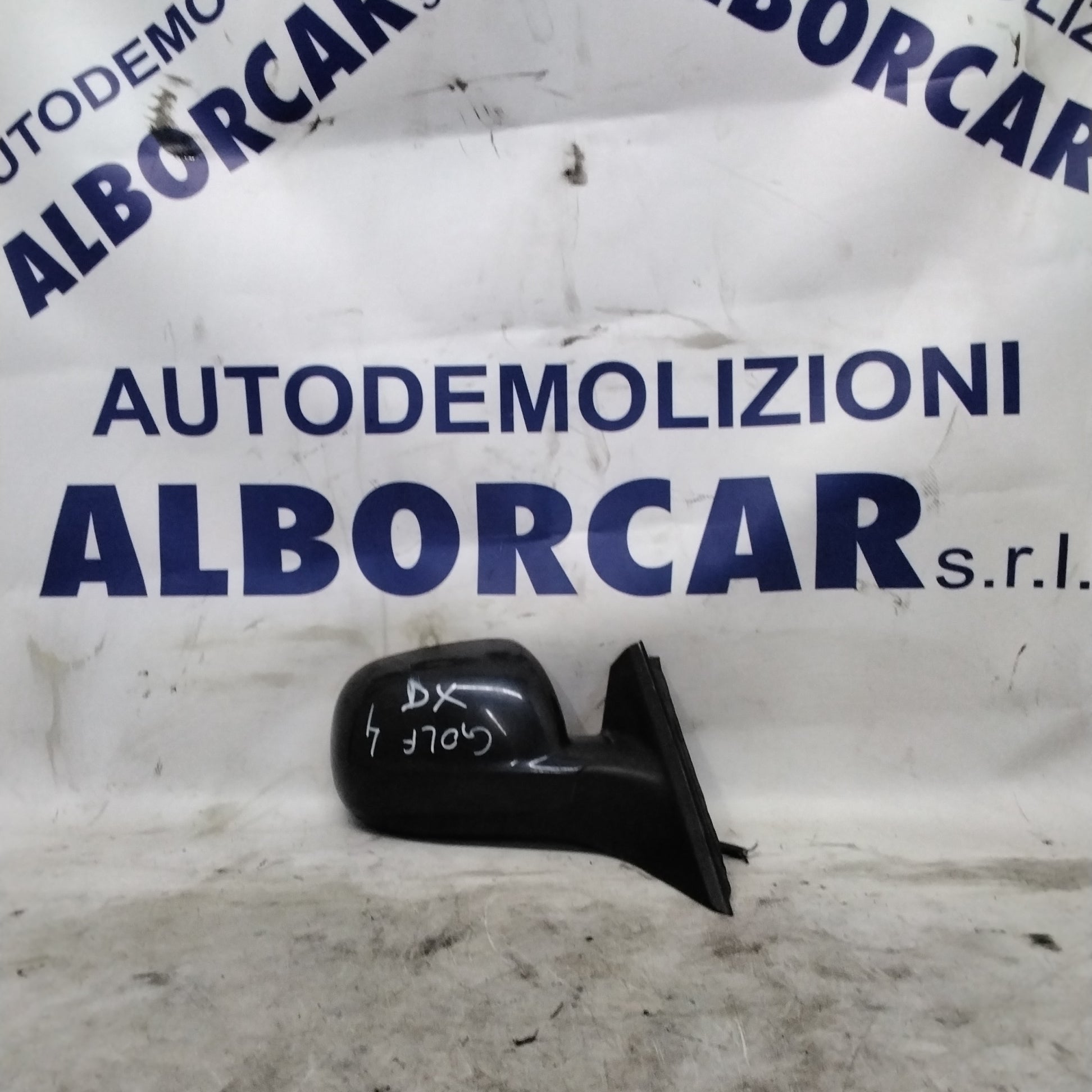Specchietto retrovisore esterno destro elettrico volkswagen golf 4 anno 1997-2004 con vetro