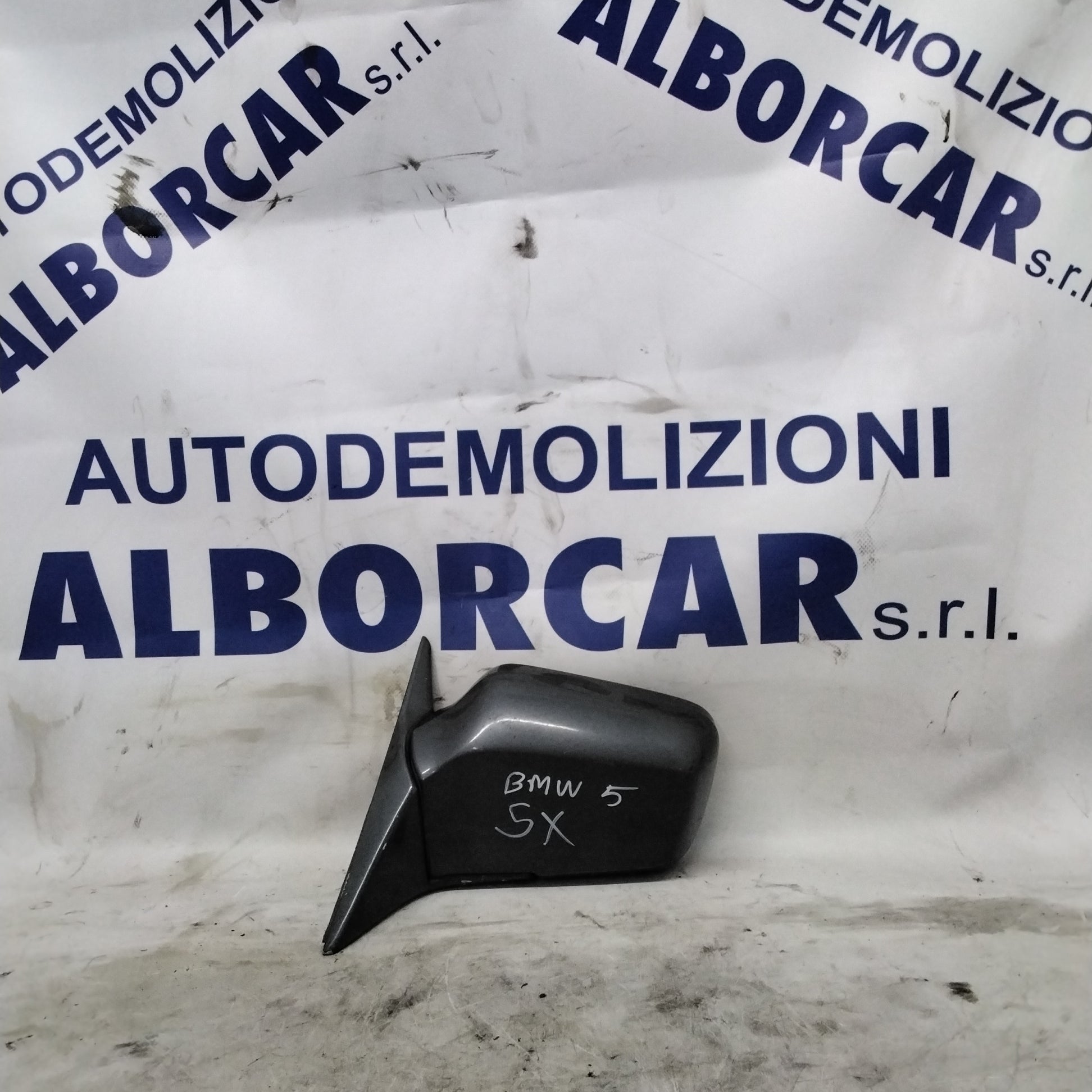 Espejo retrovisor exterior izquierdo eléctrico BMW serie 5 año 1987-1996 con cristal