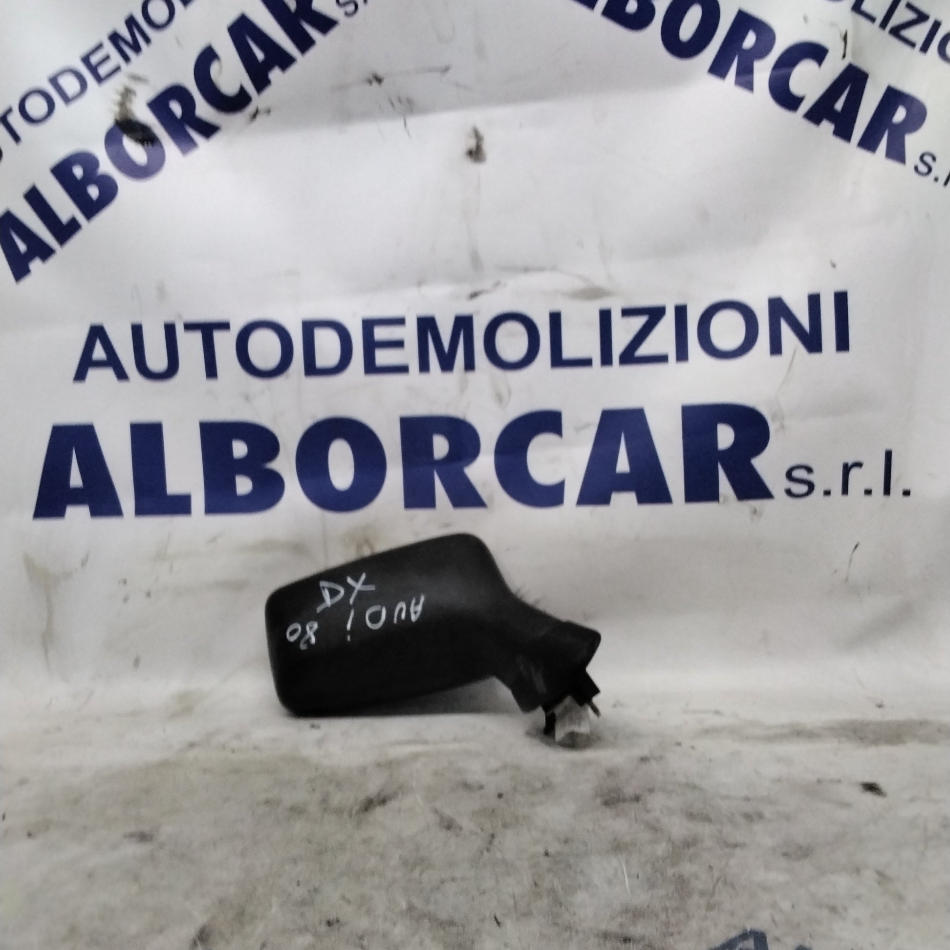 Specchietto retrovisore esterno destro elettrico audi 80 anno 1987-1992 con vetro