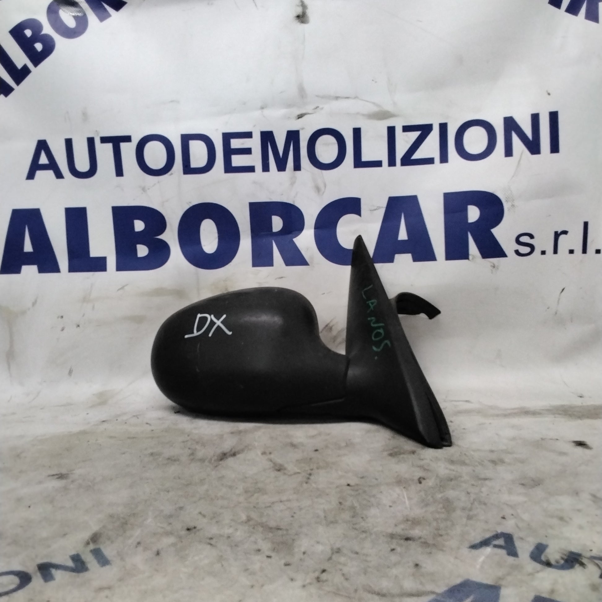 Specchietto retrovisore esterno destro daewoo lanos anno 1997-2002 con vetro