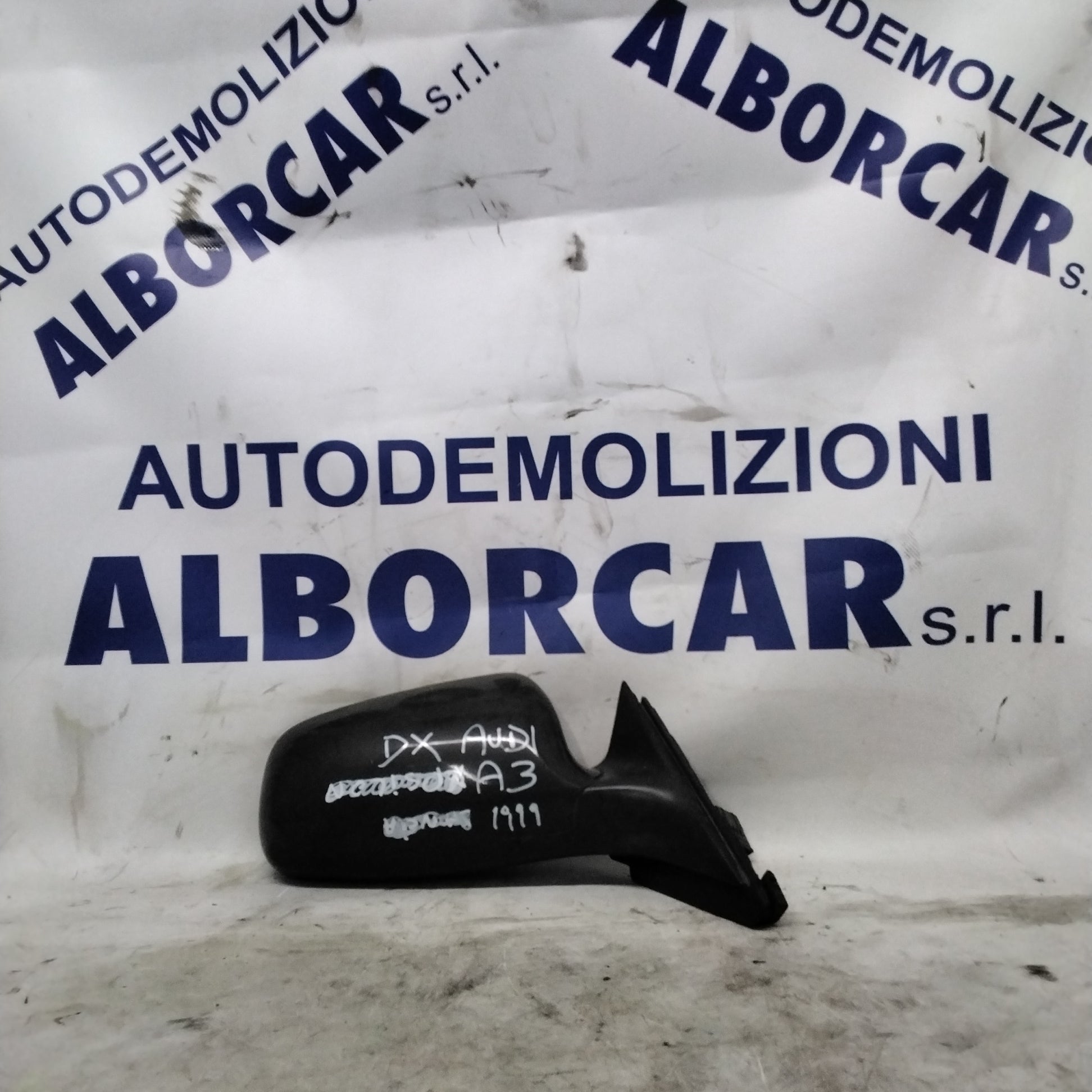 Specchietto retrovisore esterno destro elettrico audi A3 anno 1999 con vetro colore (nero,grigio)