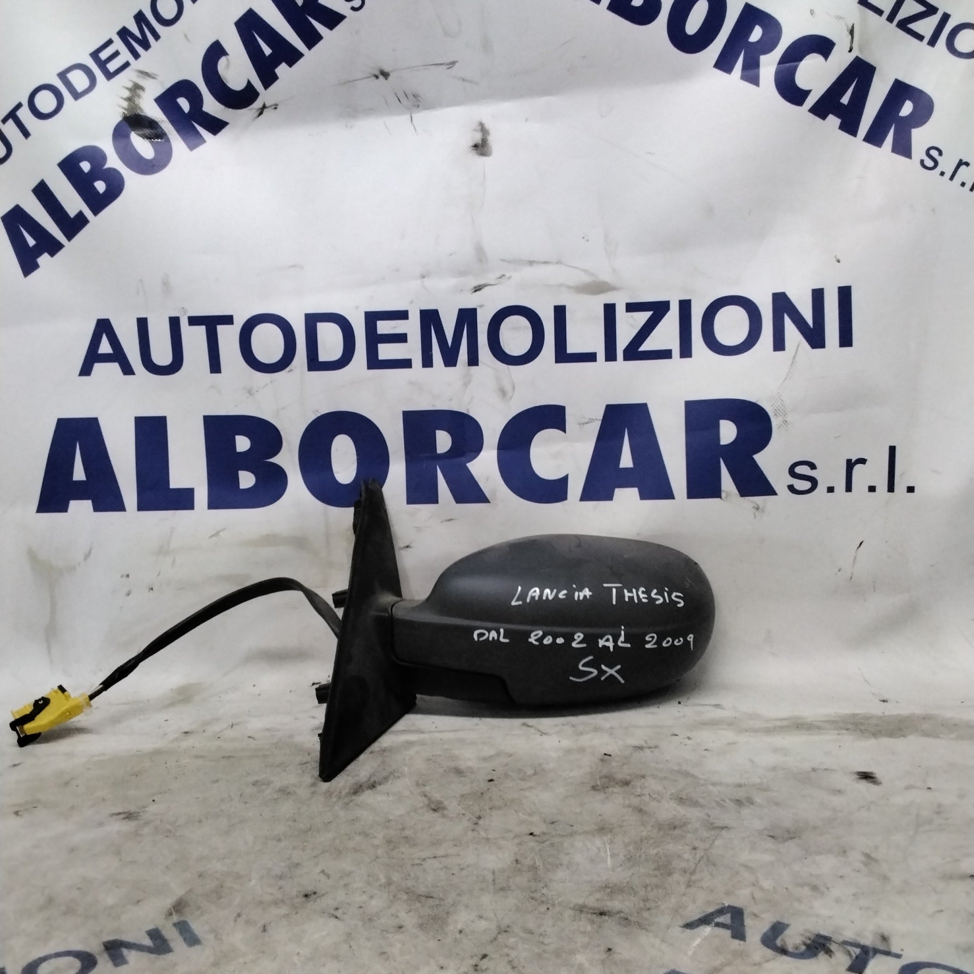 Specchietto retrovisore esterno sinistro elettrico lancia thesis anno 2002-2009 con vetro