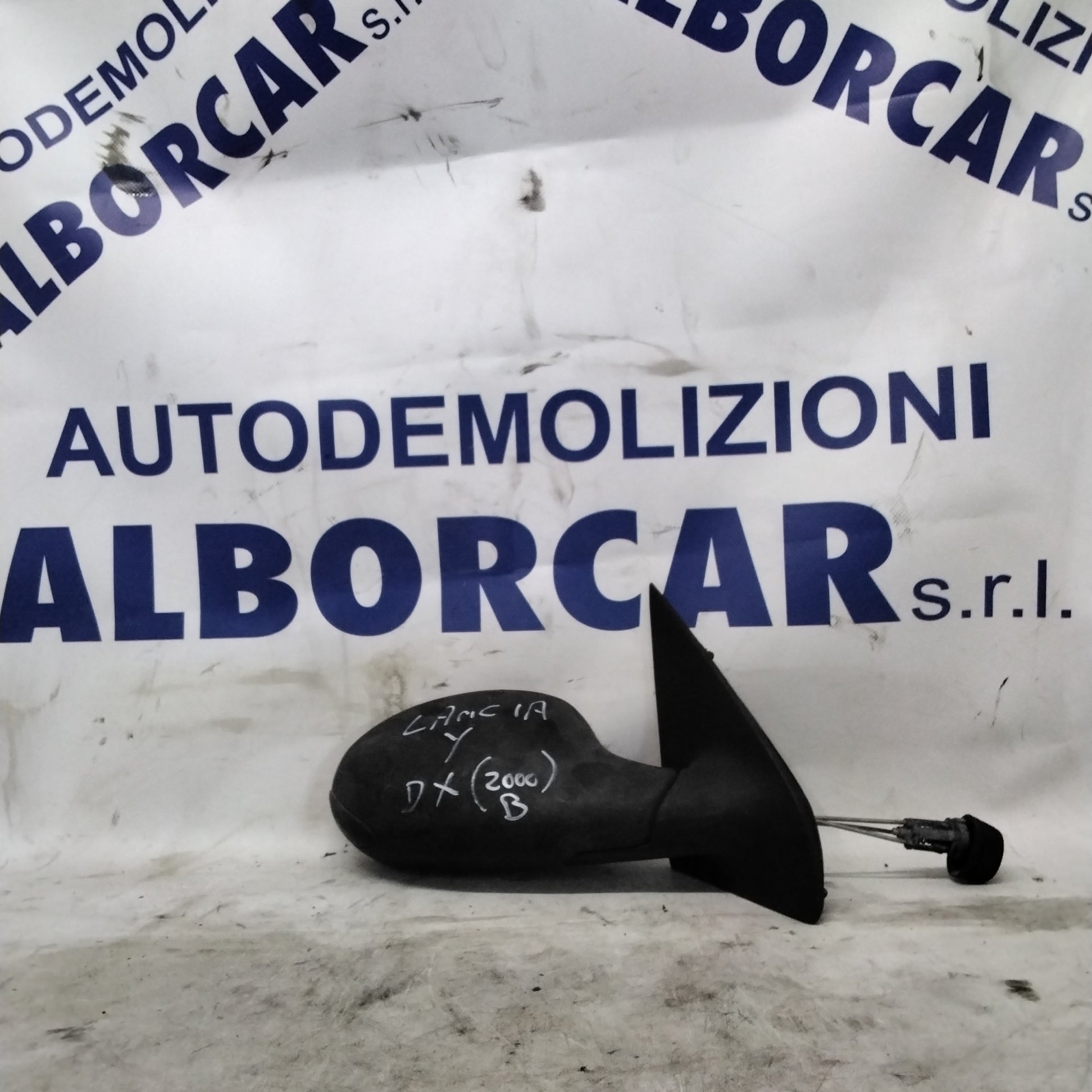 Specchietto retrovisore esterno destro manuale lancia Y anno 2000 con vetro