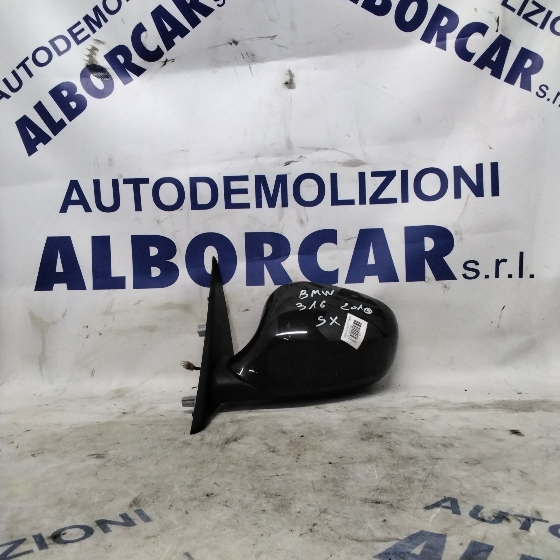 Espejo retrovisor exterior izquierdo eléctrico BMW 316 año 2010 con cristal