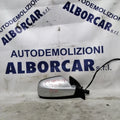 Espejo retrovisor exterior derecho eléctrico Peugeot 307 año 2001-2006 con cristal