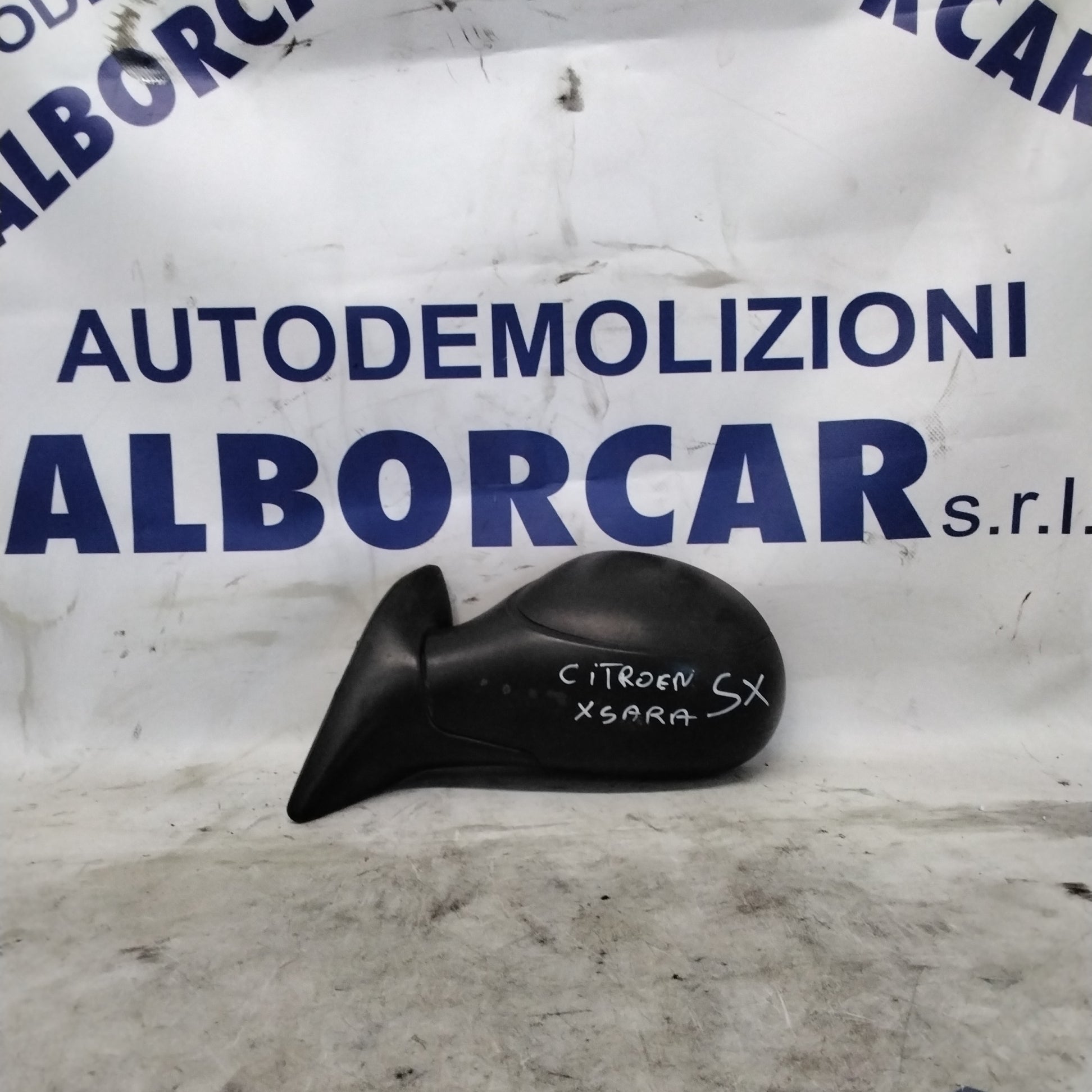 Specchietto retrovisore esterno sinistro elettrico citroen  xsara anno 1997-2004 con vetro