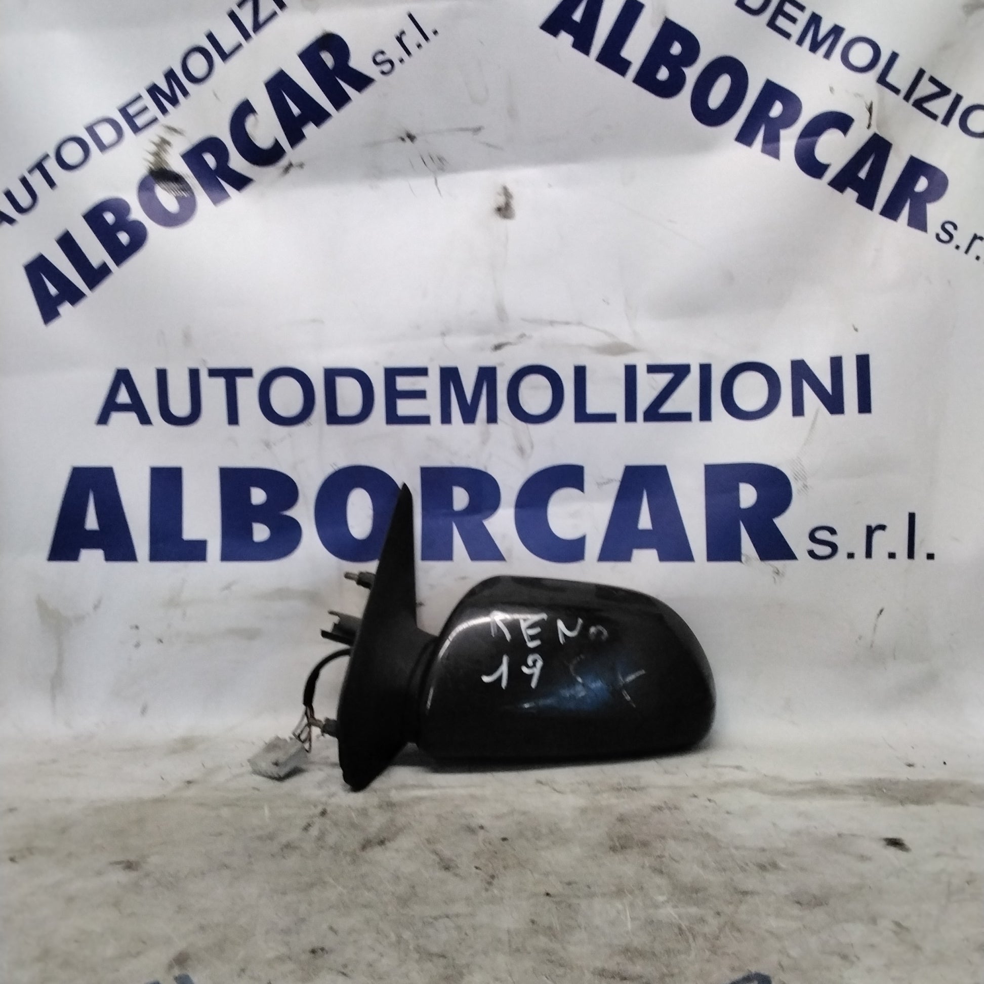 Espejo retrovisor exterior izquierdo eléctrico Renault 19 años 1991-1995
