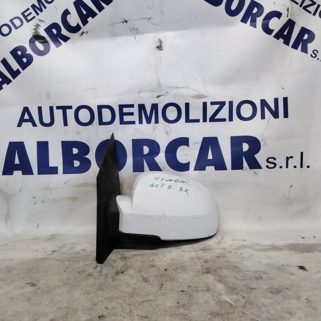 Specchietto retrovisore esterno sinistro elettrico hyundai getz anno 2001-2009 con vetro