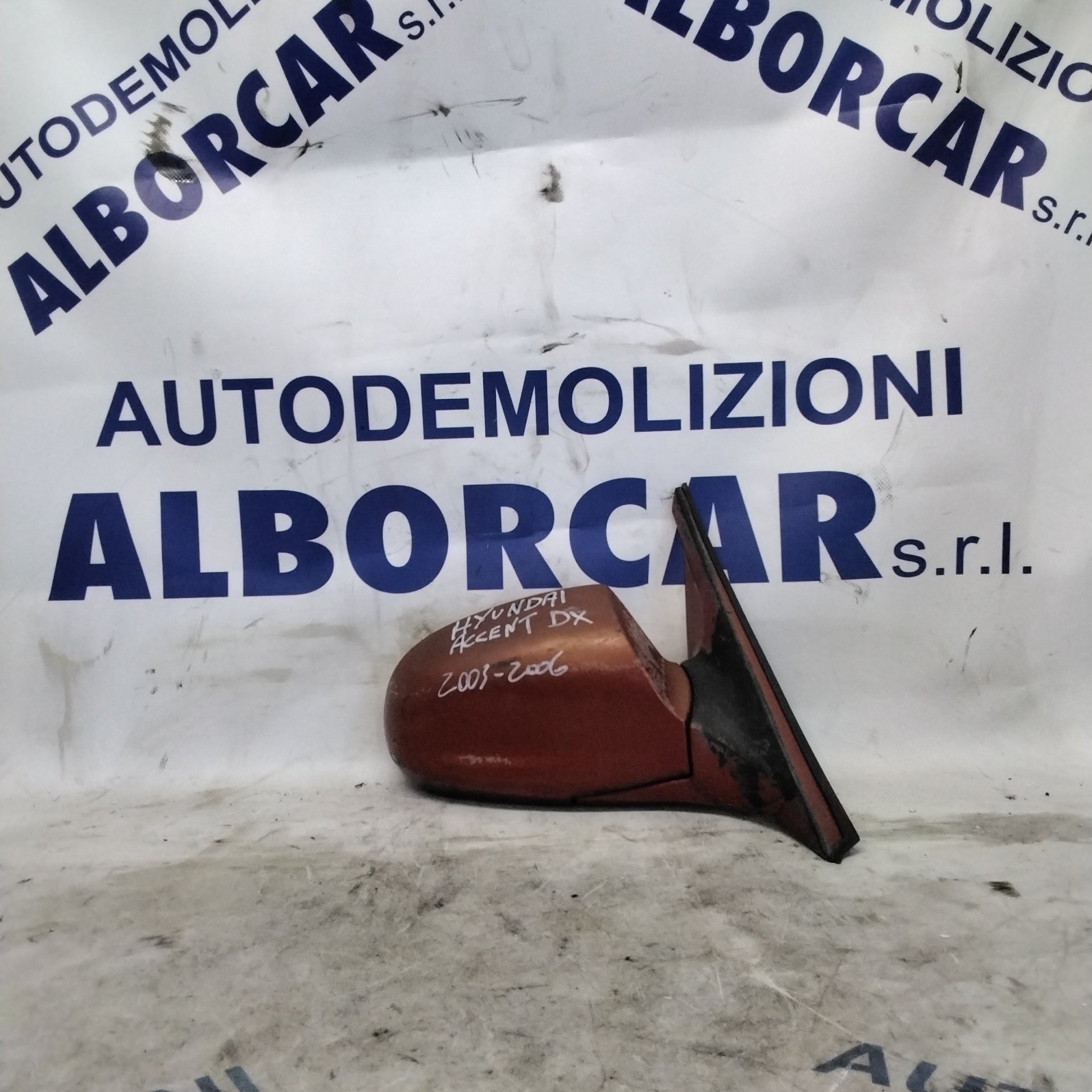 Specchietto retrovisore esterno destro elettrico hyundai getz anno 2003-2006 con vetro