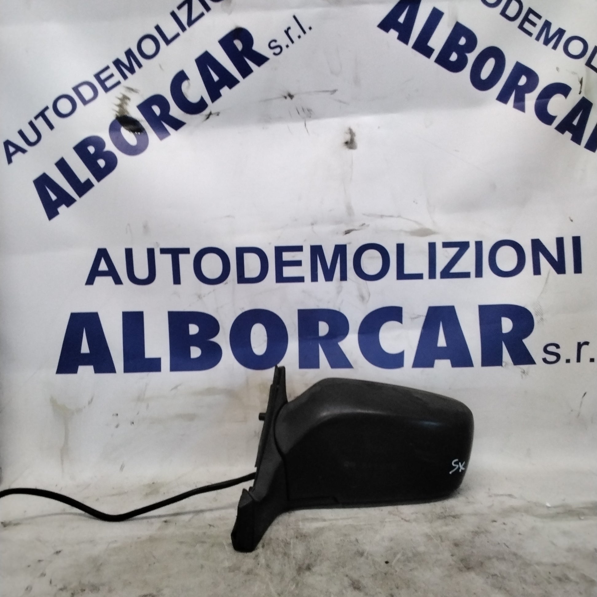 Specchietto retrovisore esterno sinistro elettrico volovo 740 1984 -1993 con vetro