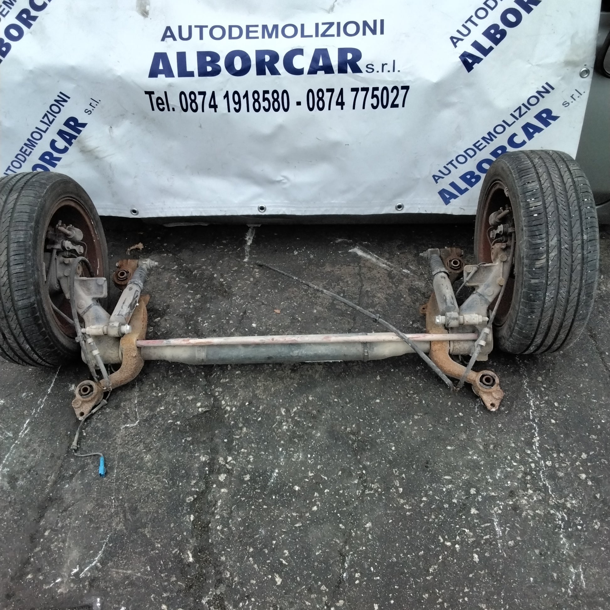 Puente trasero Peugeot 207