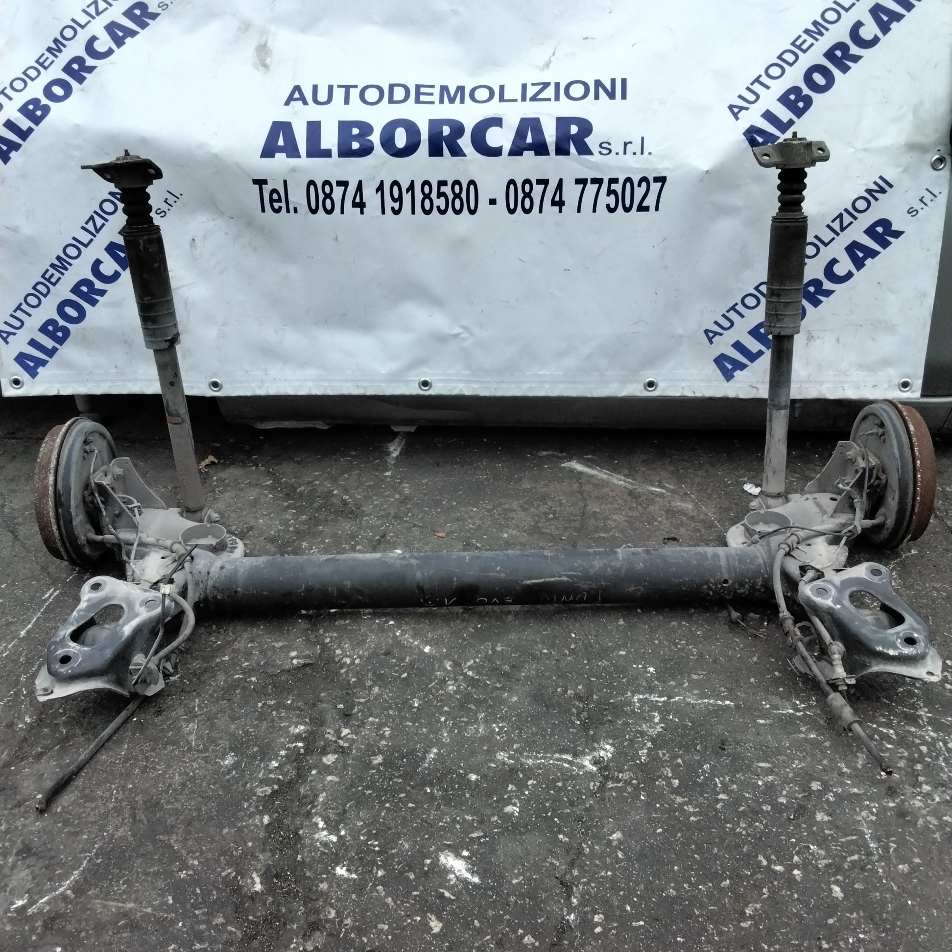 Ponte assale posteriore fiat punto evo 1.3