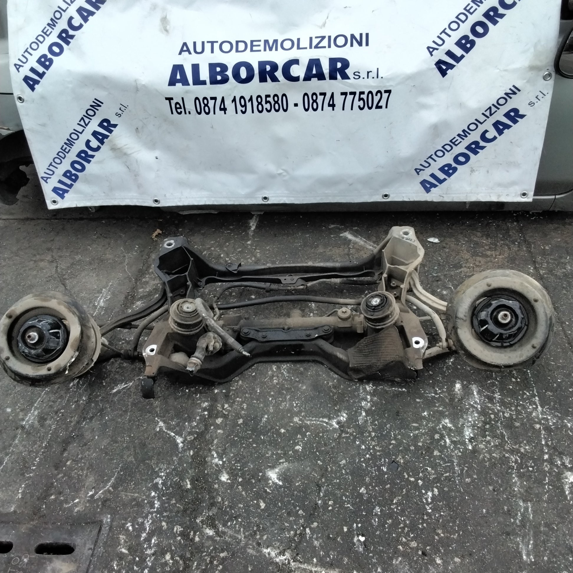 Ponte assale anteriore mercedes c 220 anno 2000-2007