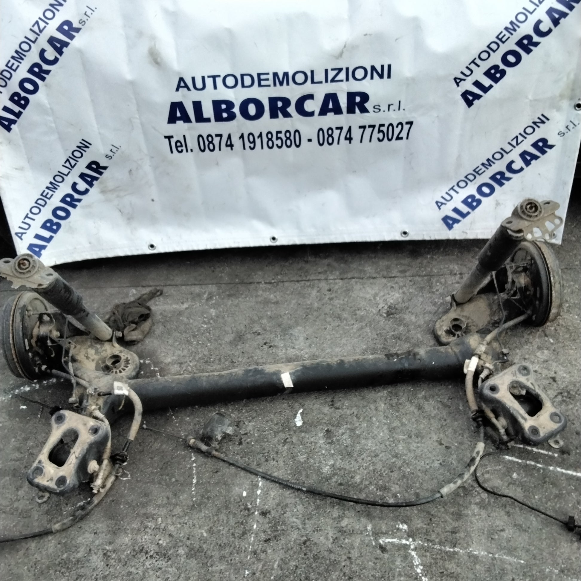 Puente eje trasero Fiat Tipo año 2015-2019 1.4 gasolina
