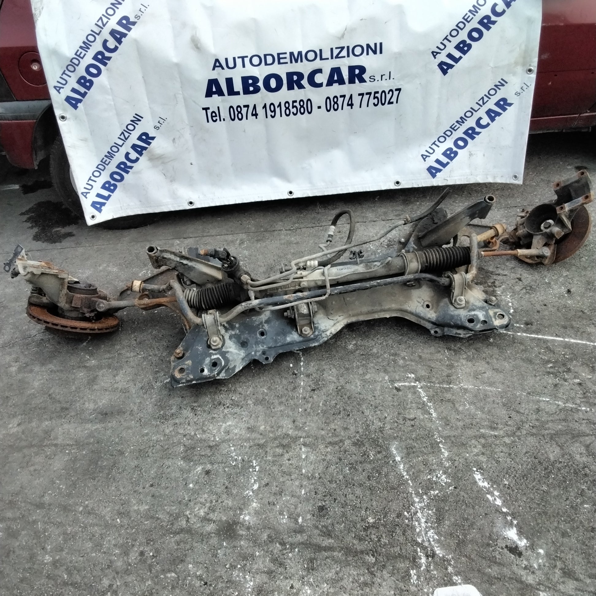 Ponte assale anteriore fiat ducato dal 1994 al 2006