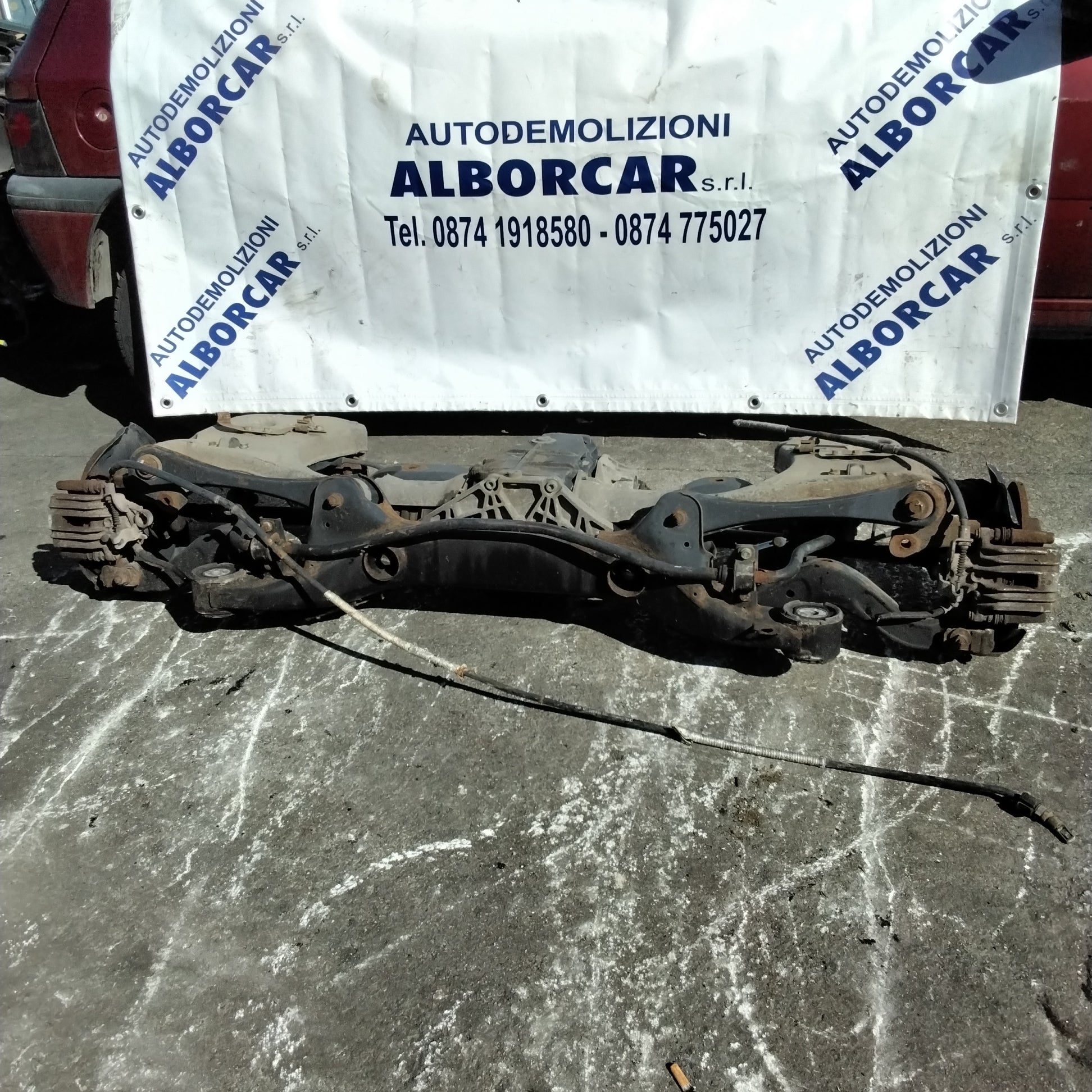 Ponte assale posteriore completo audi avant A4 2.5 TDI dal 2005