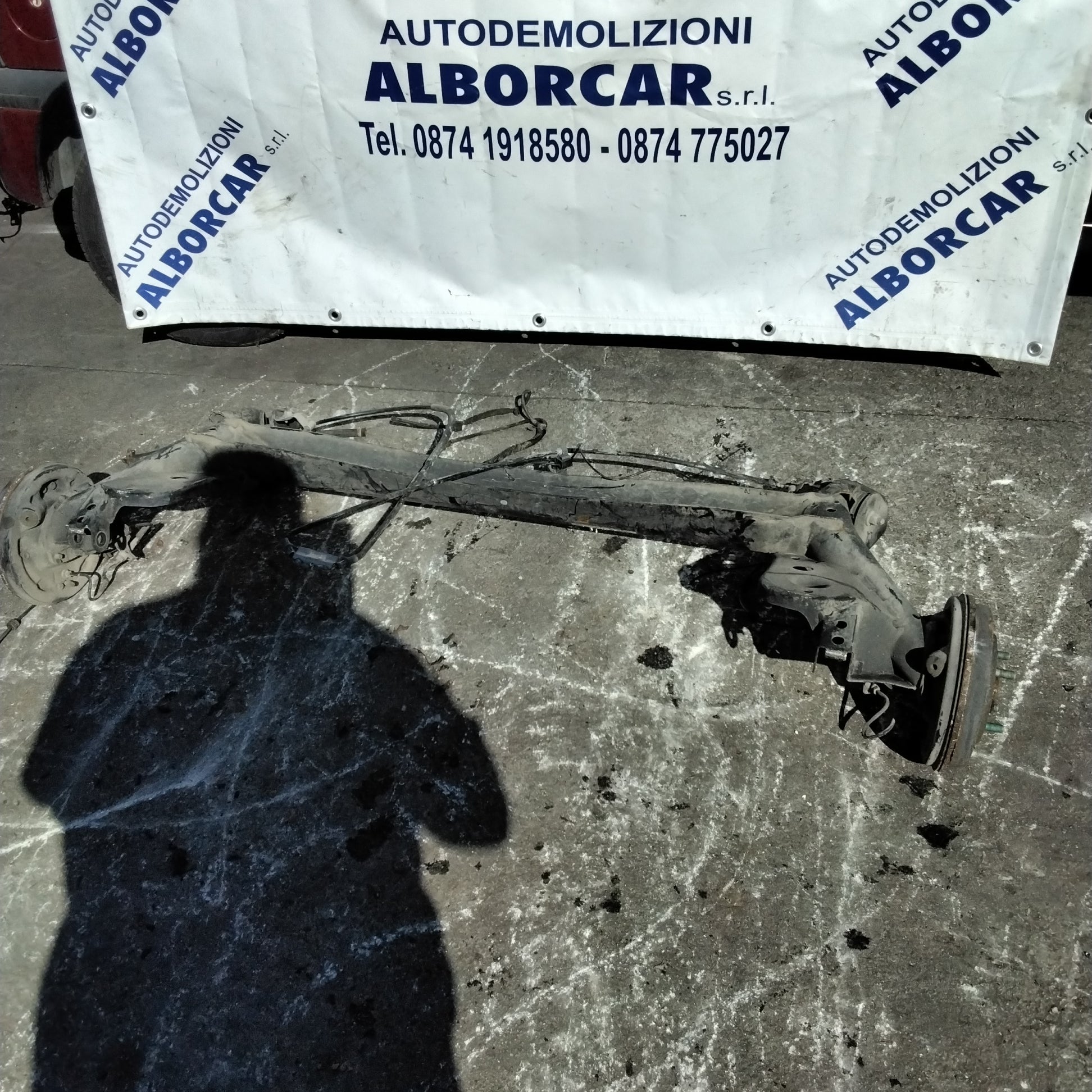 Eje trasero Ford Fiesta año 2014