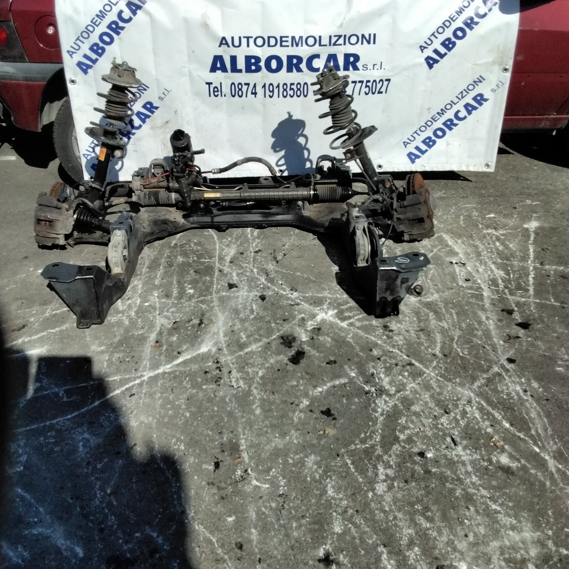 Ponte assale anteriore completo mercedes classe A 170 anno 2004-2008