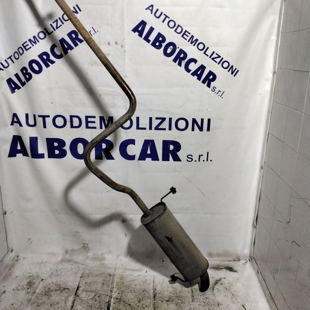 Finale/scarico/Marmitta/silenziatore ford fiesta 1.4 diesel 2007 codici (D3C5A0209-1503971)
