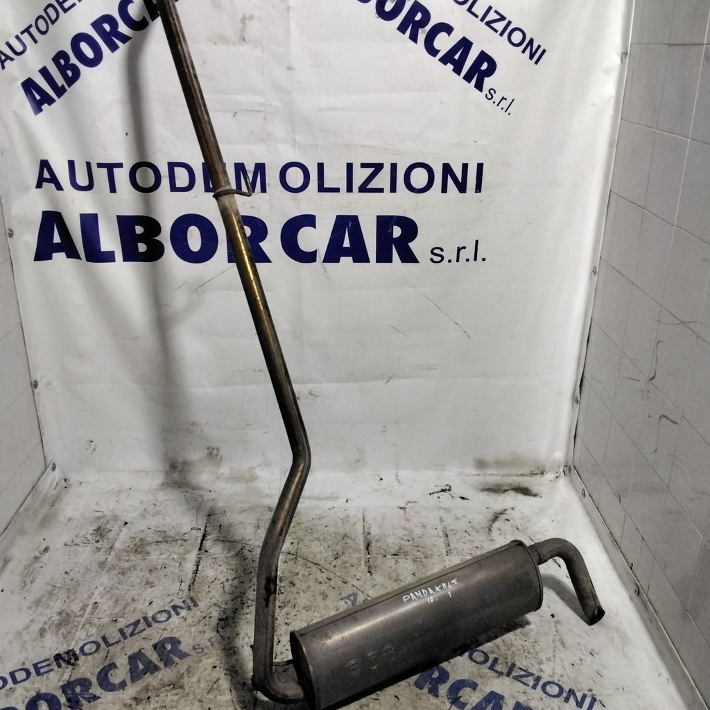 Silenciador/silencioso/tubo de escape final Fiat Panda 1.3 multijet 4x4 año 2011 códigos (51888295-A600)