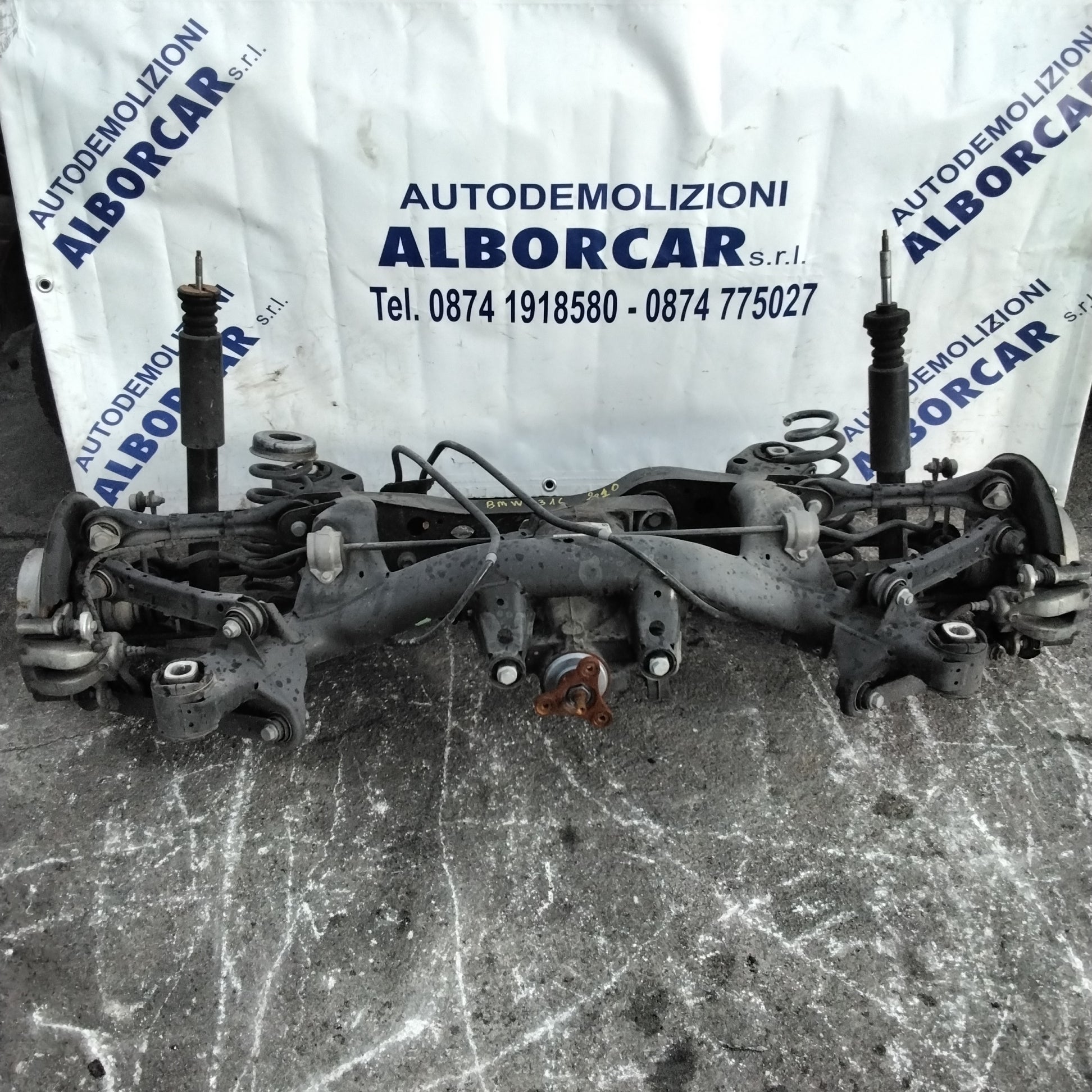 Ponte posteriore con differenziale BMW 316 coupe anno 2010