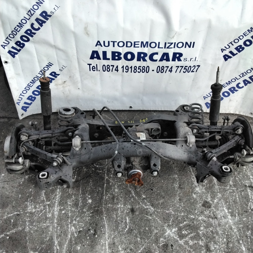 Ponte posteriore con differenziale BMW 316 coupe anno 2010