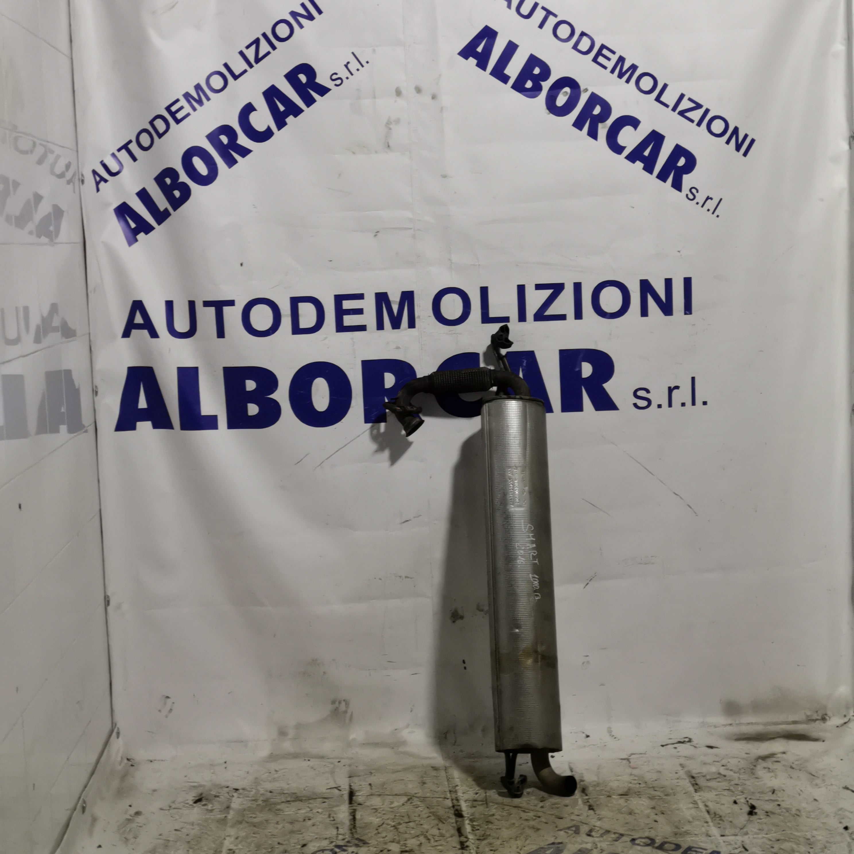 finale/scarico/marmitta smart 1.0 benzina anno 2016