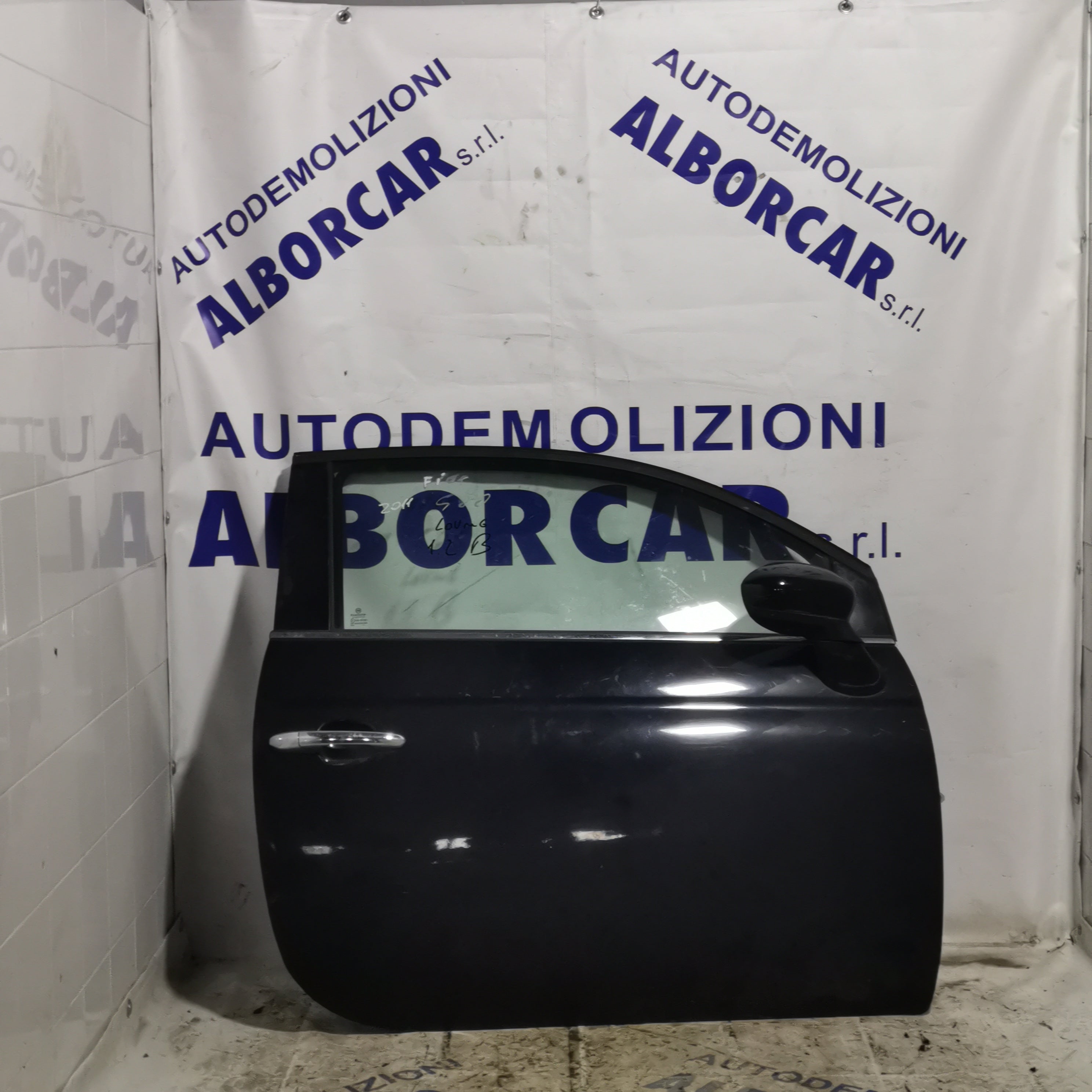 sportello fiat 500 lounge 1.2 benzina anteriore destro e sinistro anno 2011
