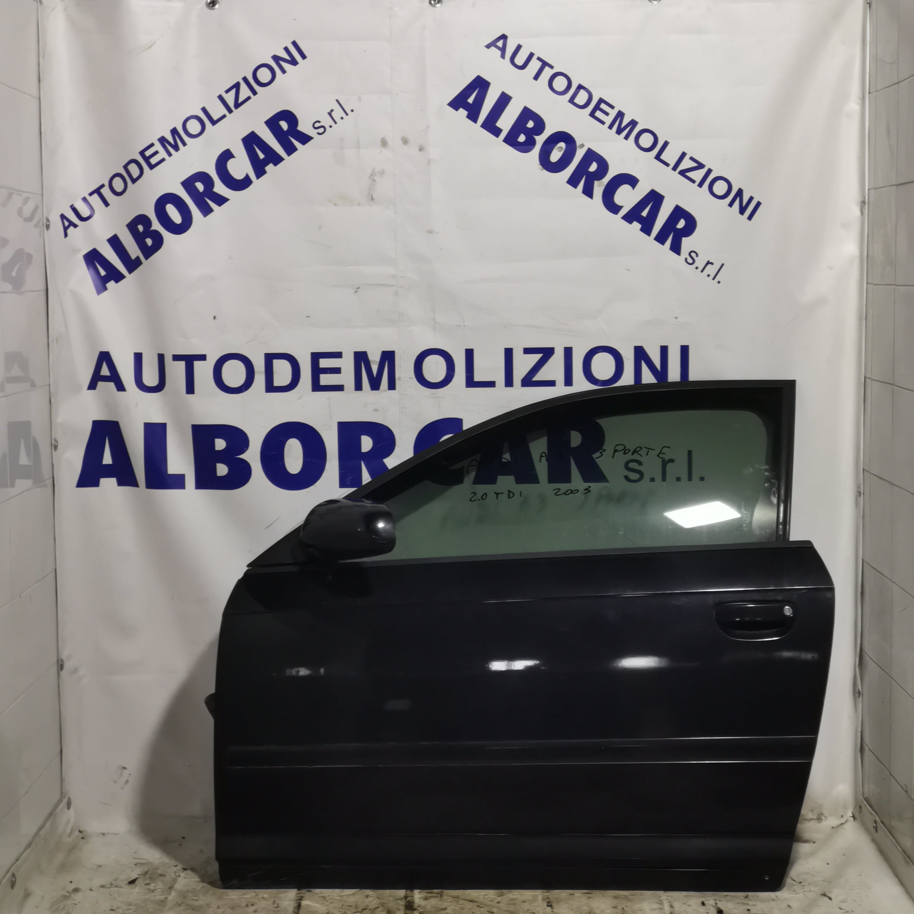 sportello/porta audi A3 tre porte 2.0 TDI anno 2003 anteriore sinistro