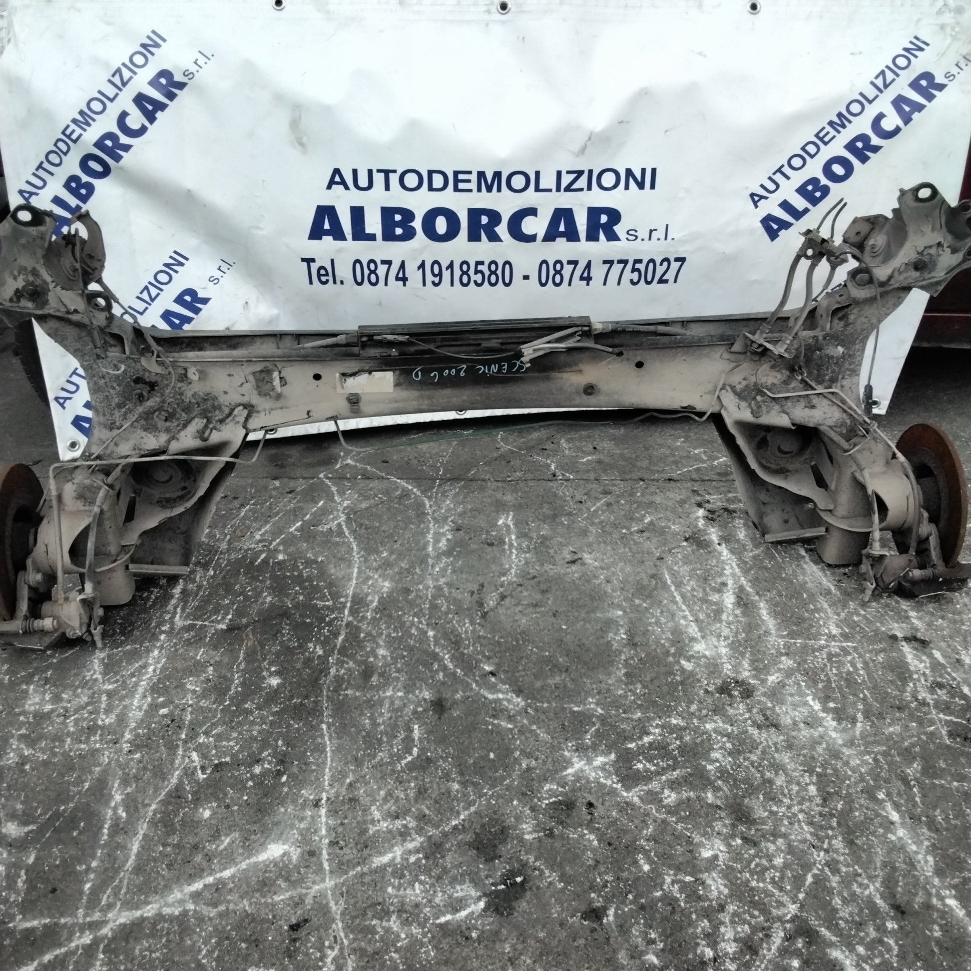 Ponte posteriore renault scenic  diesel anno 2006