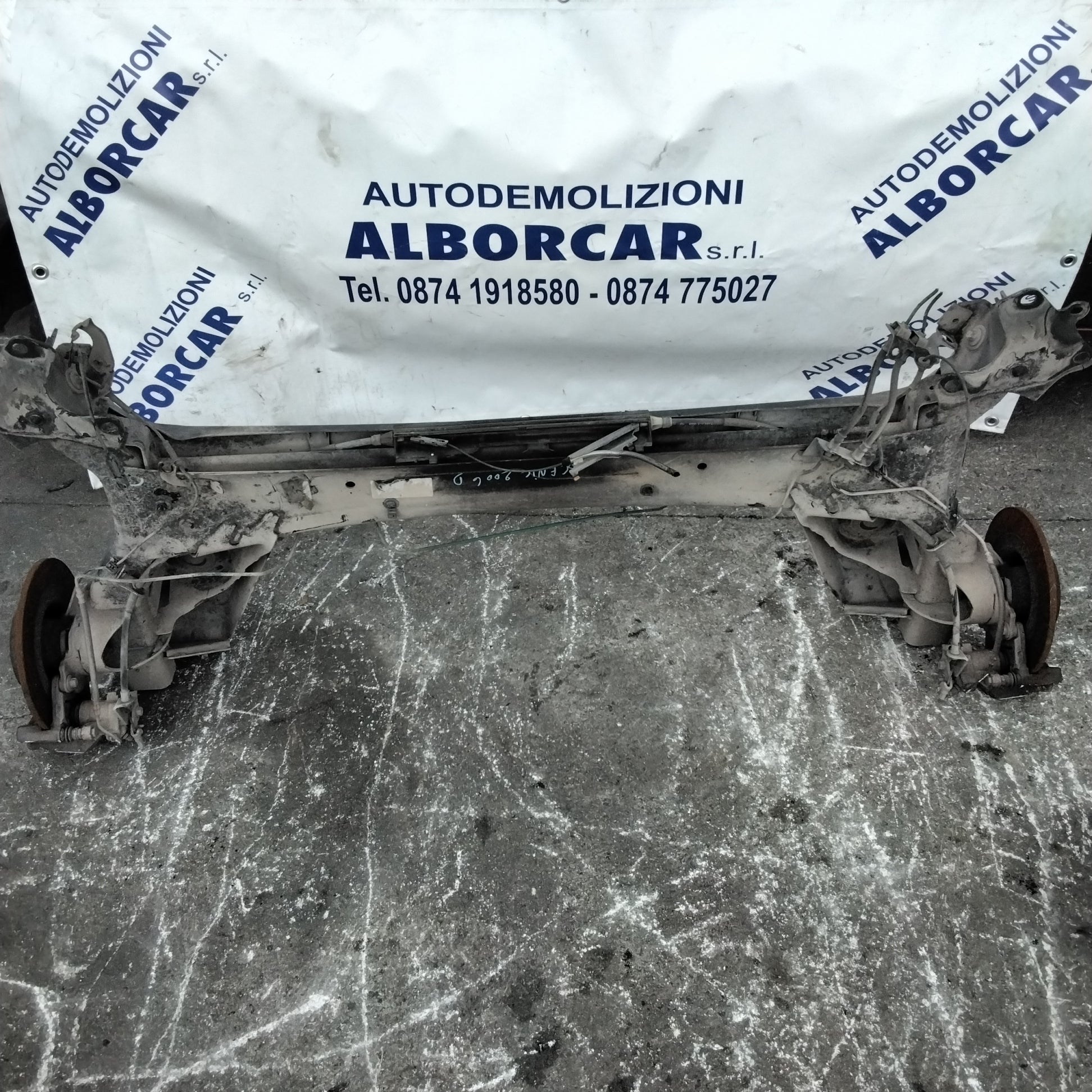 Ponte posteriore renault scenic  diesel anno 2006