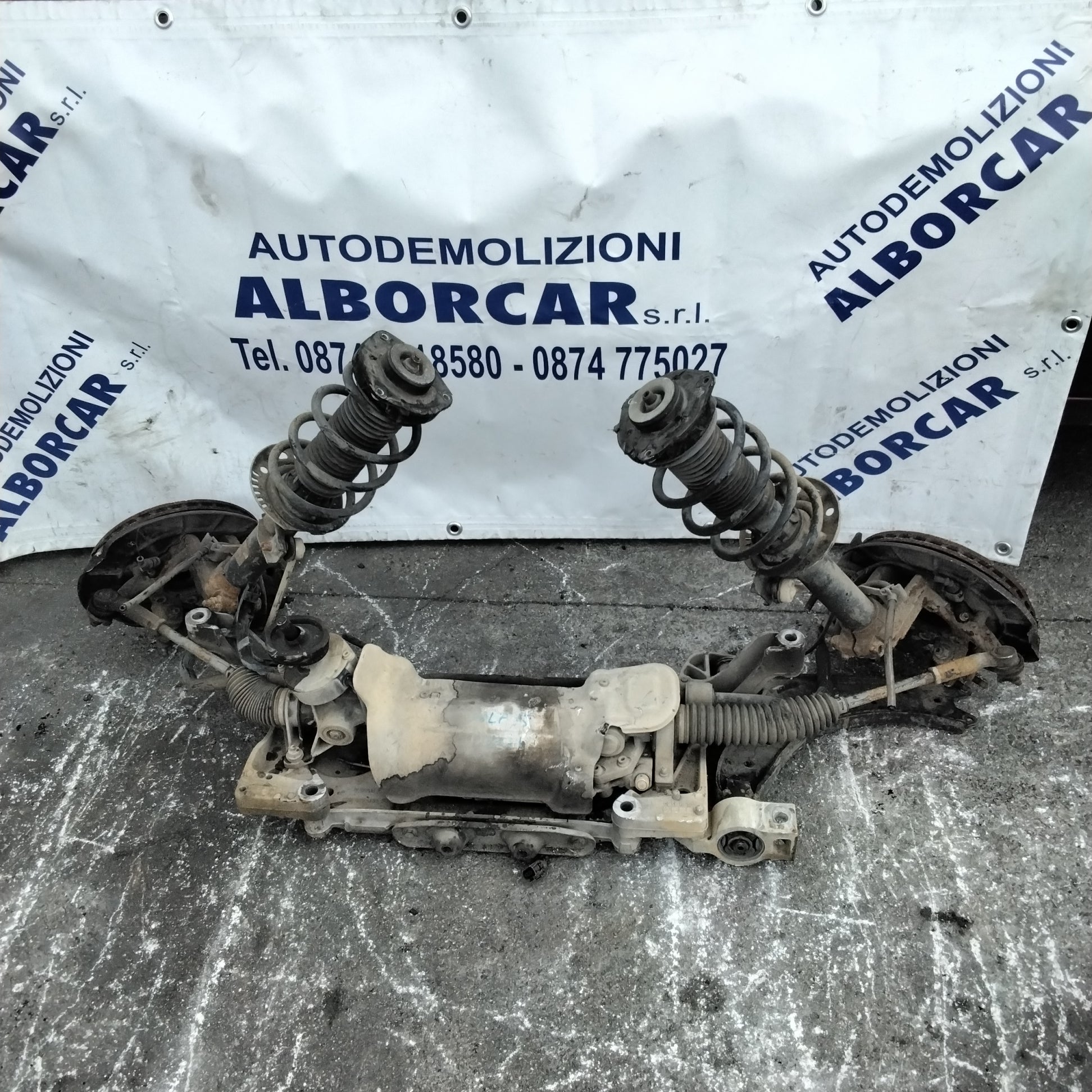 Ponte assale anteriore volkswagen golf 5 diesel anno 2006