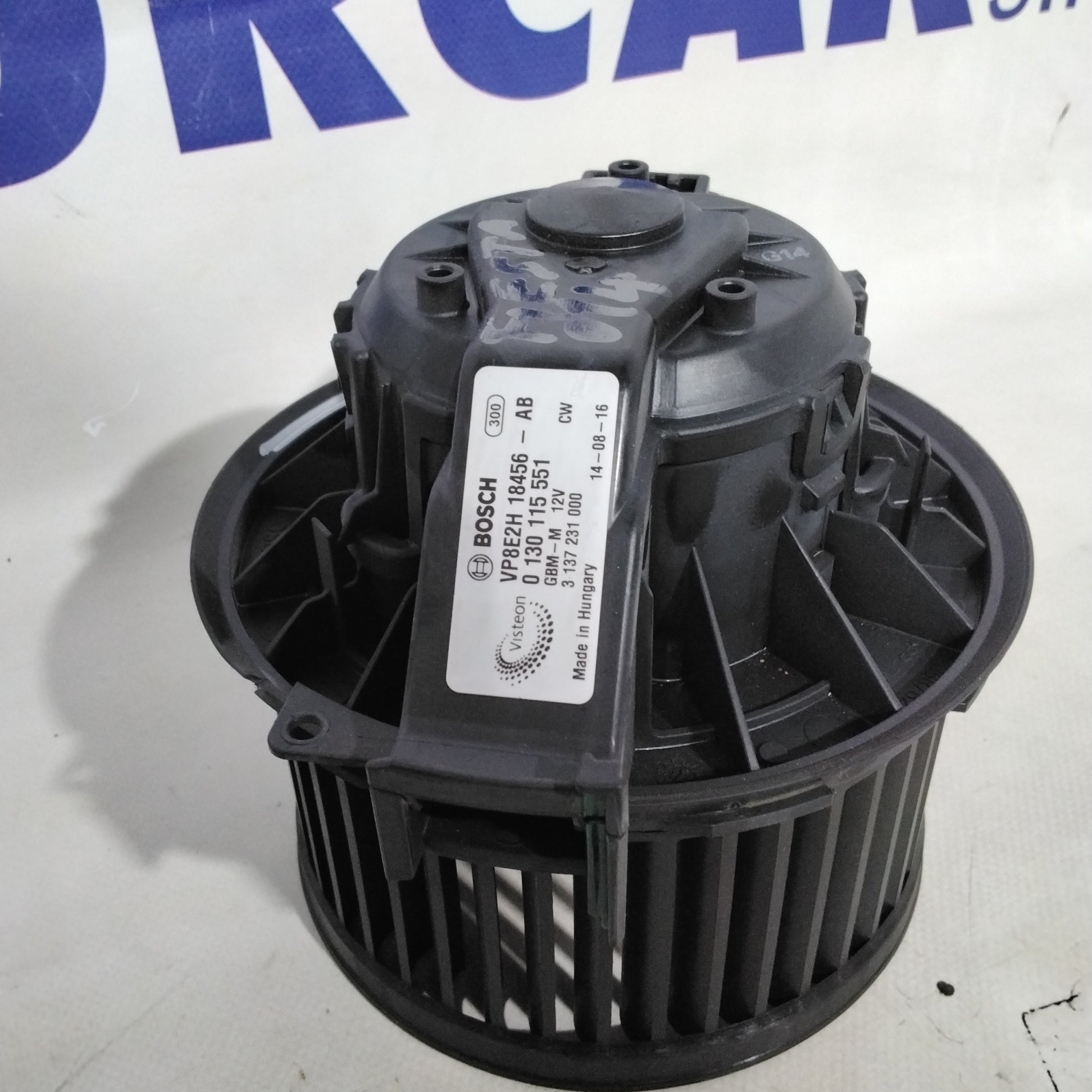 Ventola riscaldamento ford fiesta  6 1.4 anno 2008/2017 codice :0130115551(sf13p4)