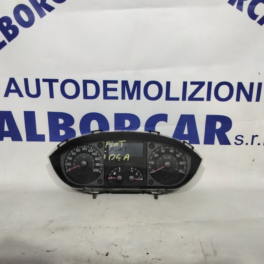 quadro strumenti/contachilometri fiat idea 1.3 multijet anno 2005 codice:735364160