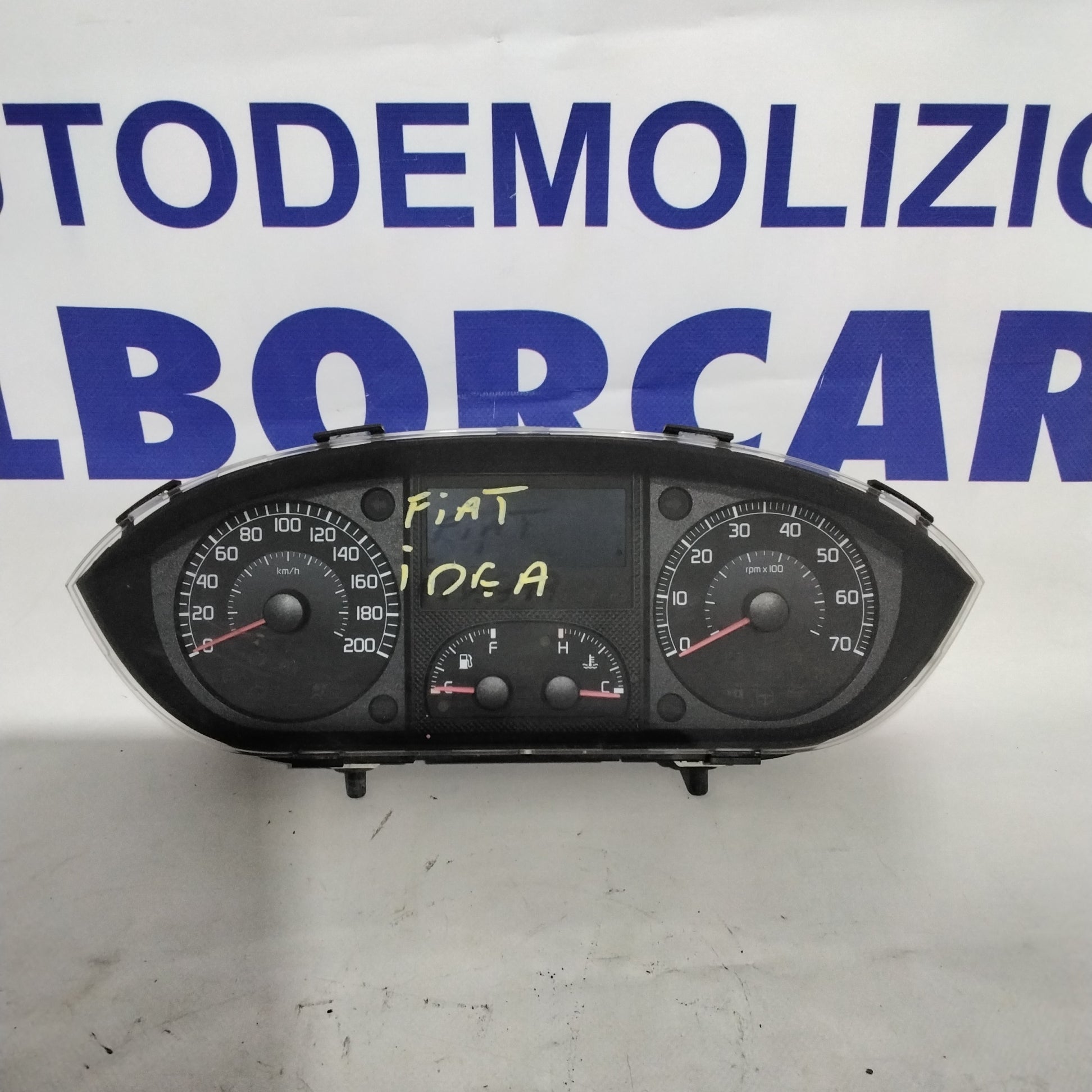 quadro strumenti/contachilometri fiat idea 1.3 multijet anno 2005 codice:735364160