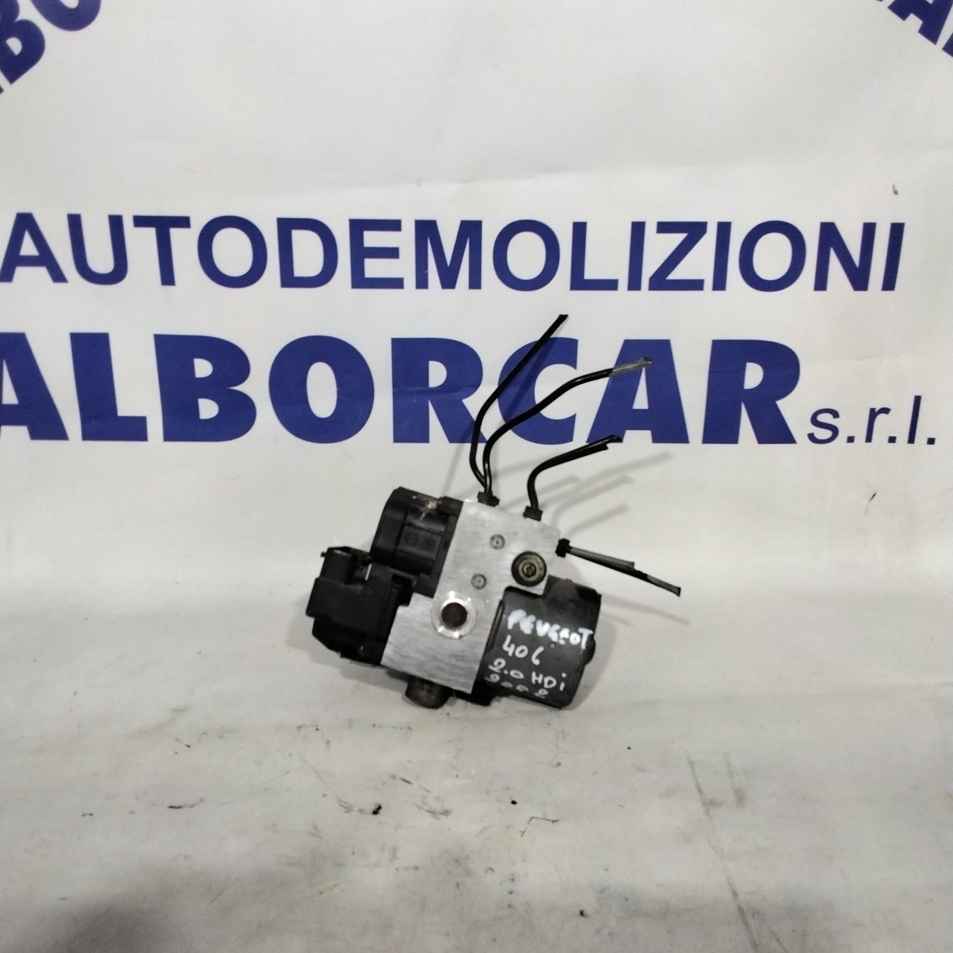 ABS control unit Peugeot 406 2.0 HDI year 2002 code:0265216543 control unit code:9630532980(sf A3 p4)