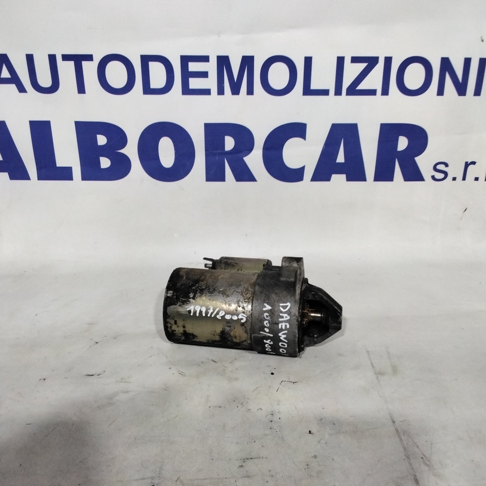 Starter motor Daewoo Matiz 1000/800 petrol year 1997/2005 code: 96275481 (sf15p1)