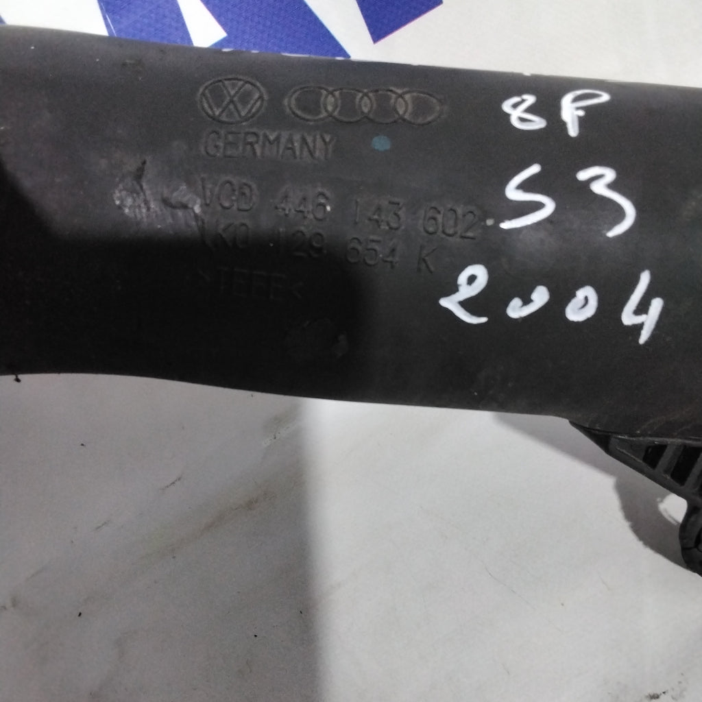 Air intake hose Audi A3 S3 8P 2.0 TDI year 2004 code: 446143602